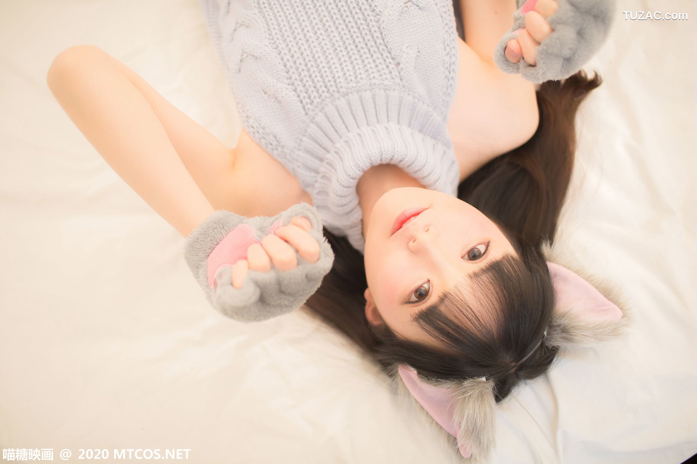 MTCos喵糖映画-Vol.274-《萌娘的蓝色毛衣》