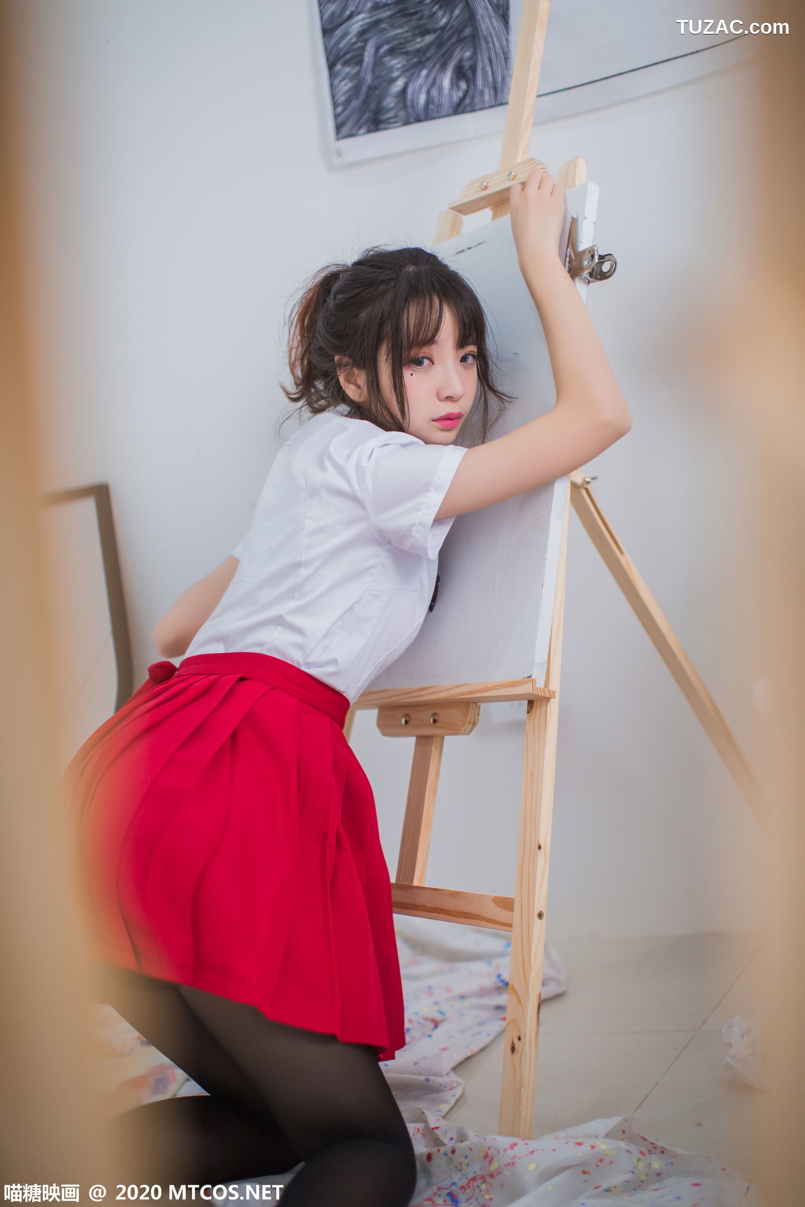 MTCos喵糖映画-Vol.319-《画室少女》