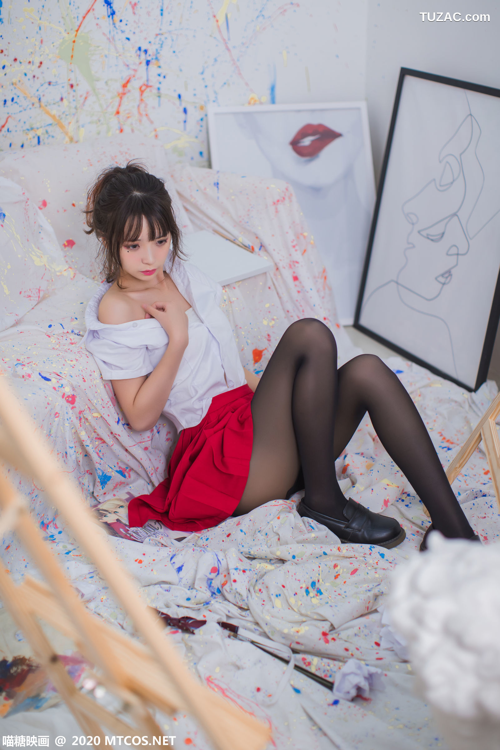 MTCos喵糖映画-Vol.319-《画室少女》