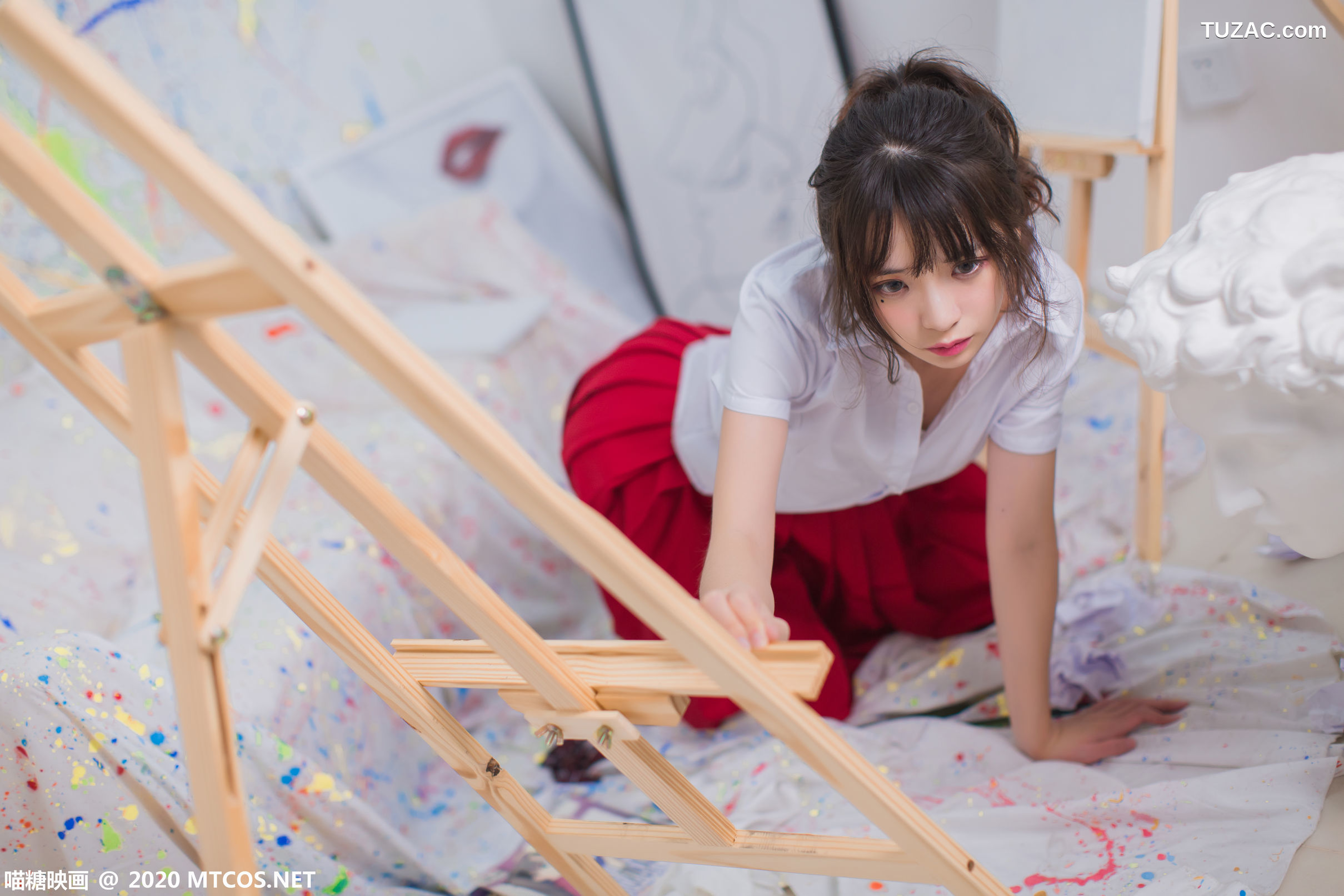 MTCos喵糖映画-Vol.319-《画室少女》