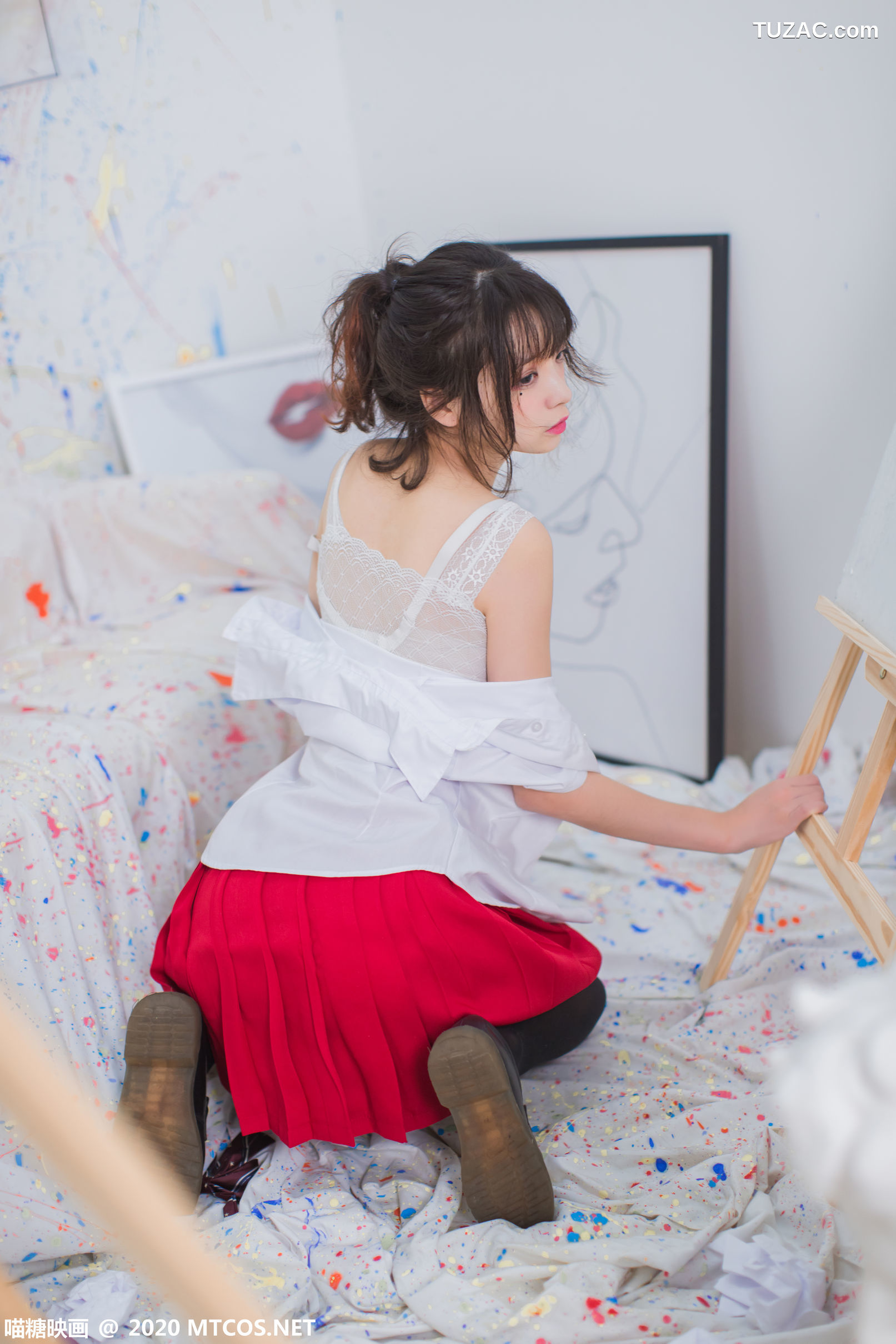 MTCos喵糖映画-Vol.319-《画室少女》