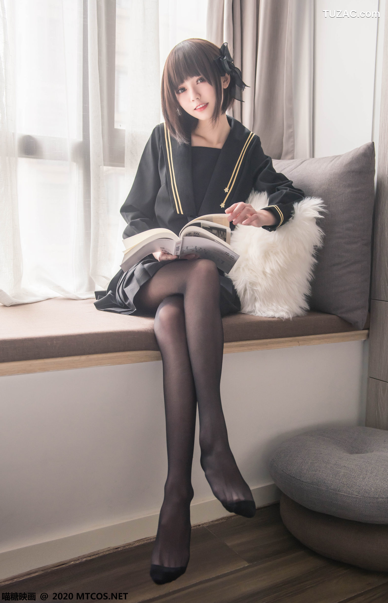 MTCos喵糖映画-Vol.330-《窗台少女》