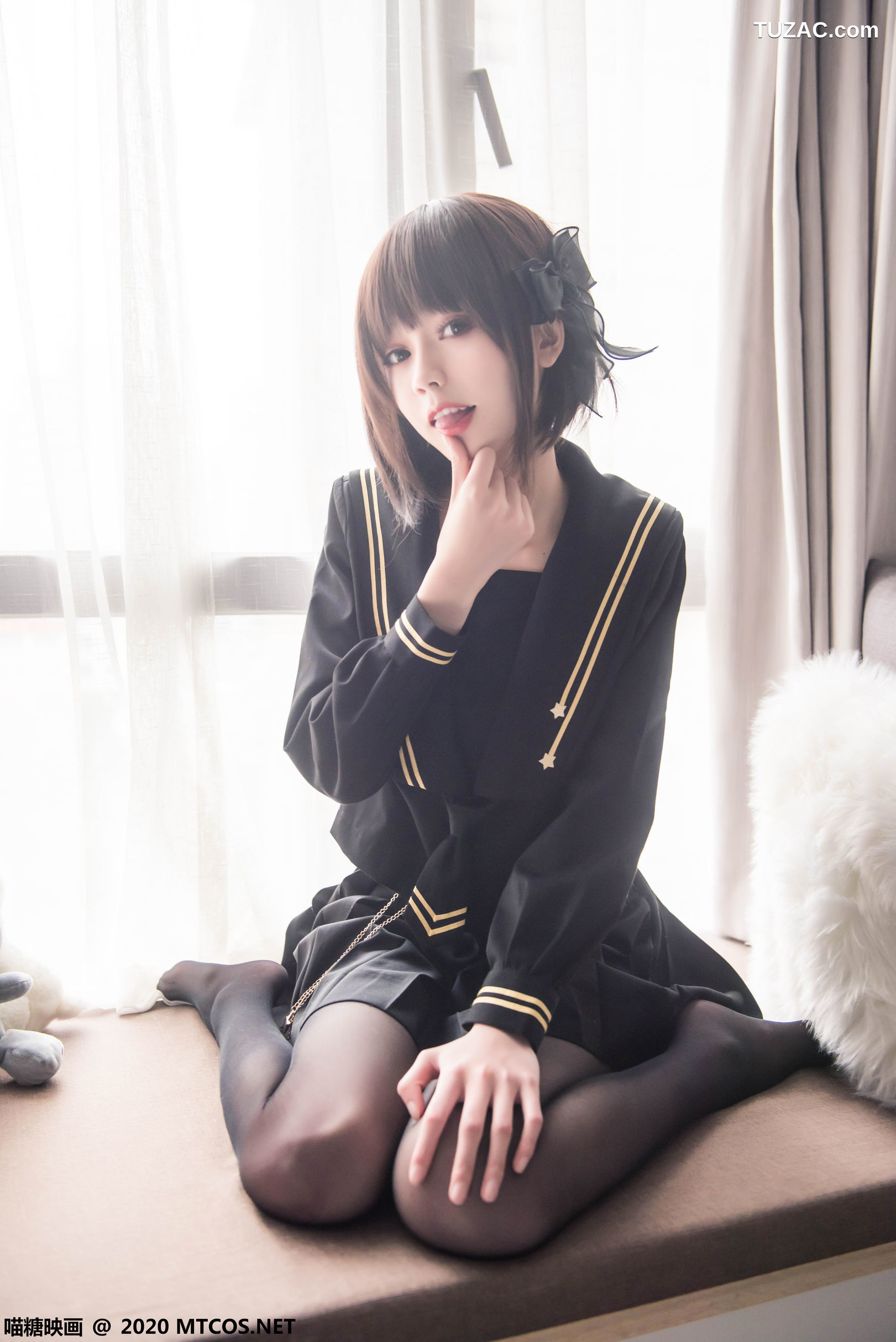 MTCos喵糖映画-Vol.330-《窗台少女》