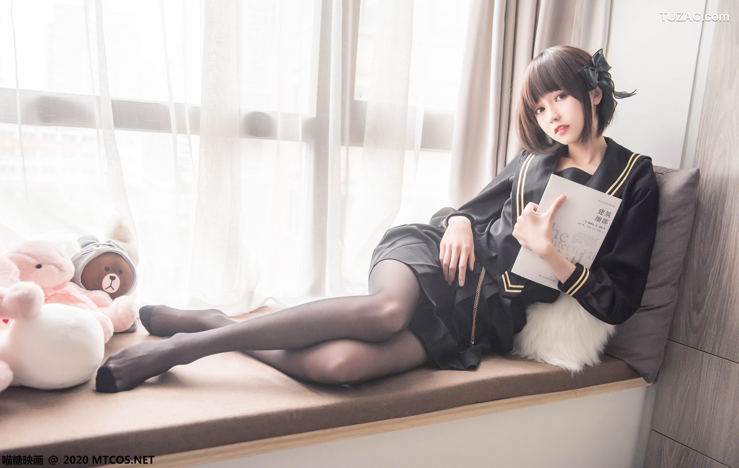 MTCos喵糖映画-Vol.330-《窗台少女》