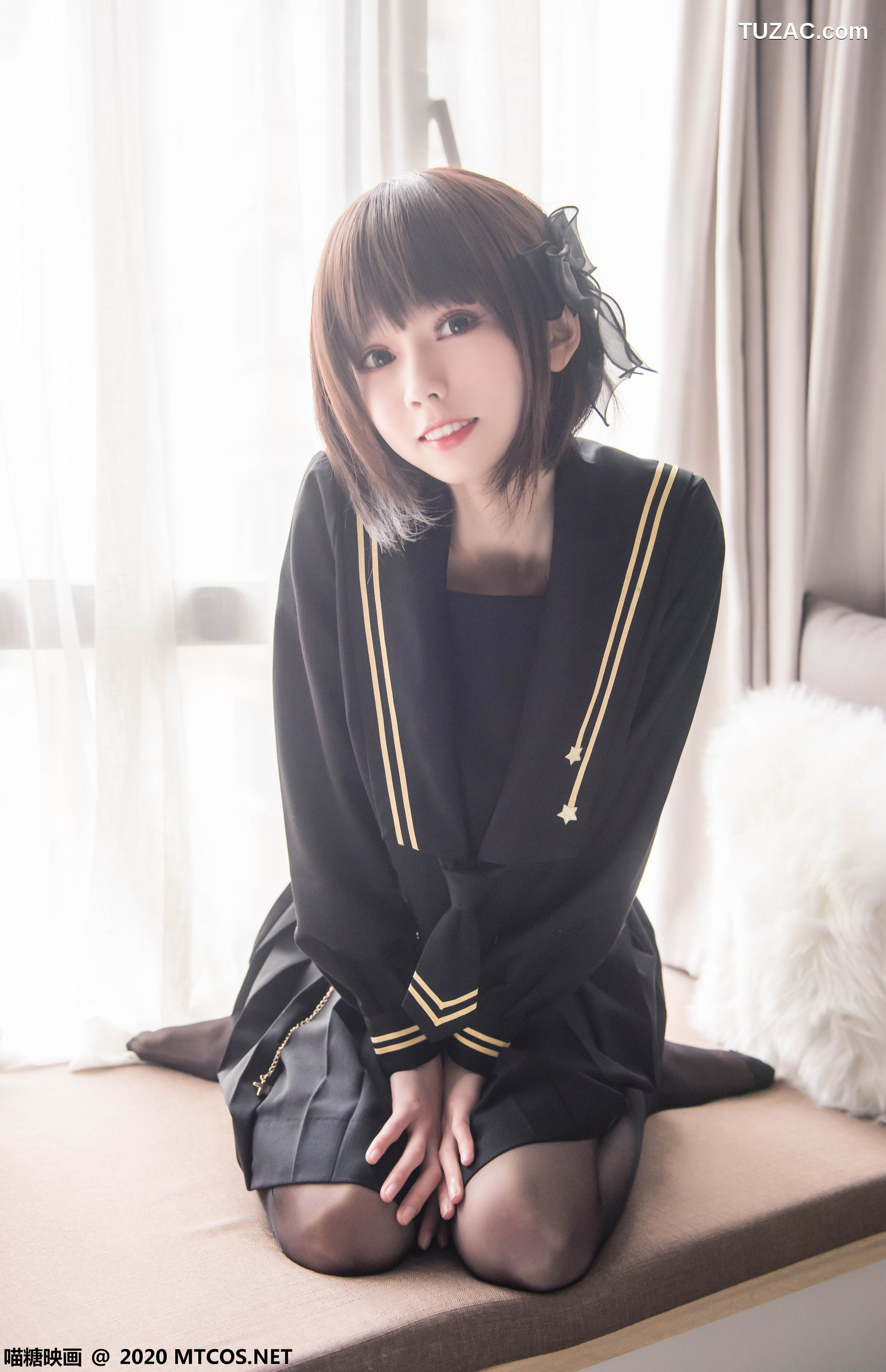 MTCos喵糖映画-Vol.330-《窗台少女》