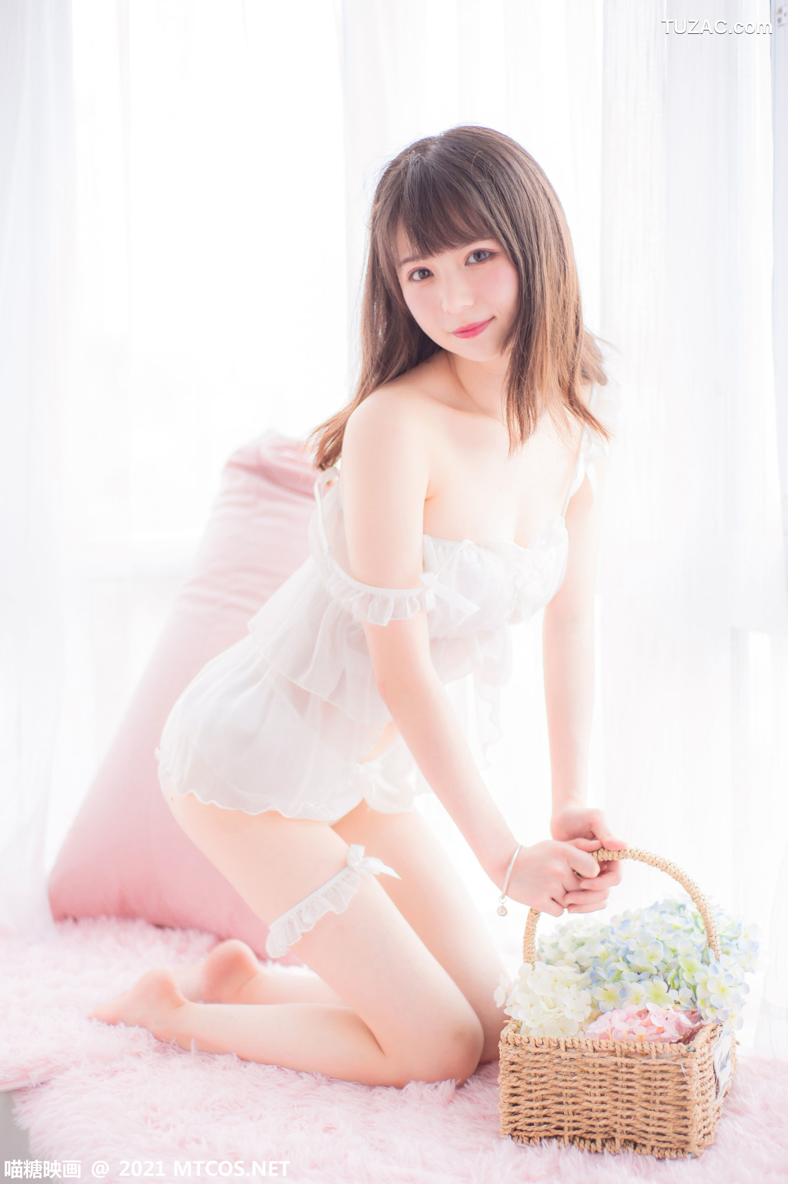 MTCos喵糖映画-Vol.351-《泡泡粉裙》