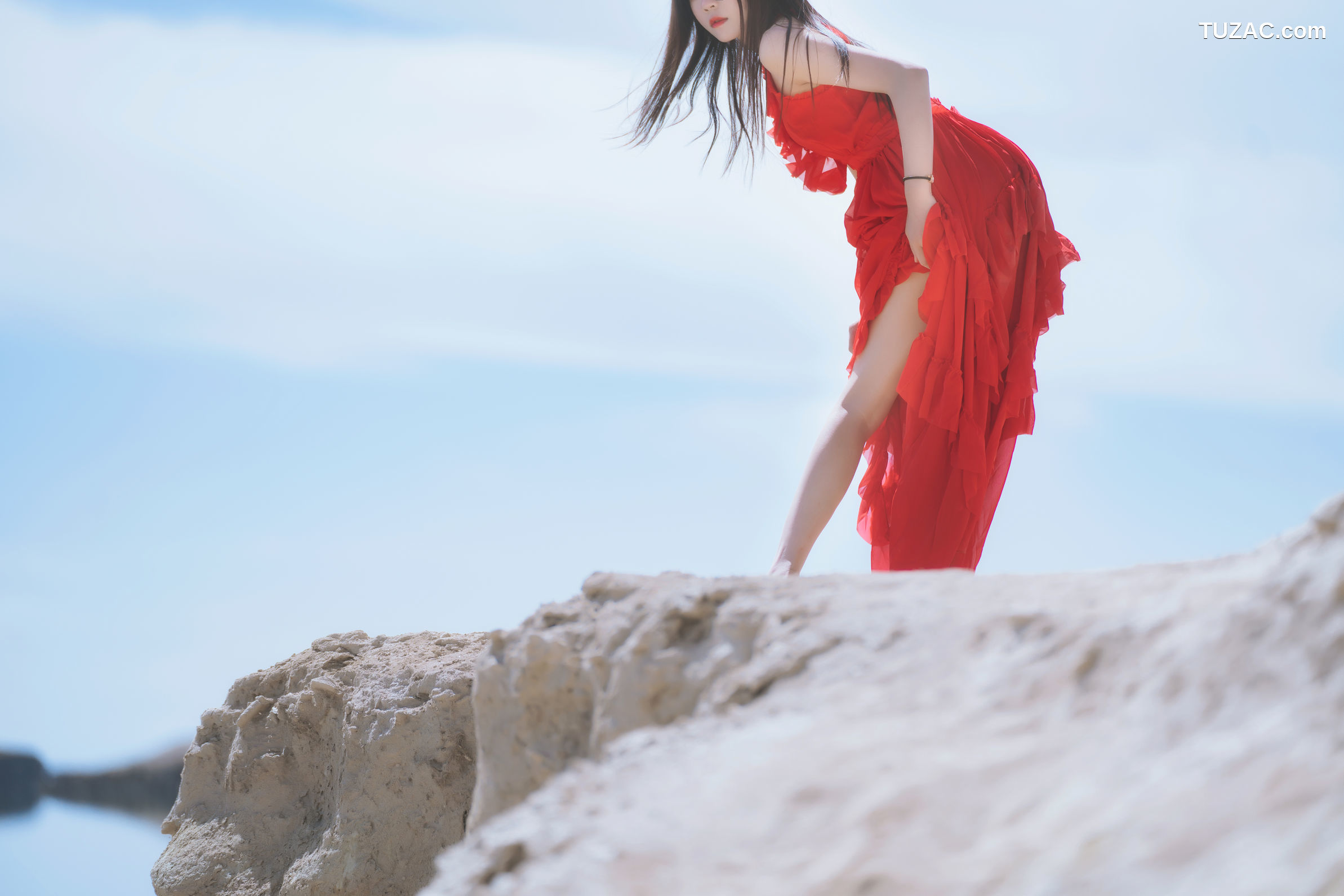 MTCos喵糖映画-Vol.372-《海边红裙》