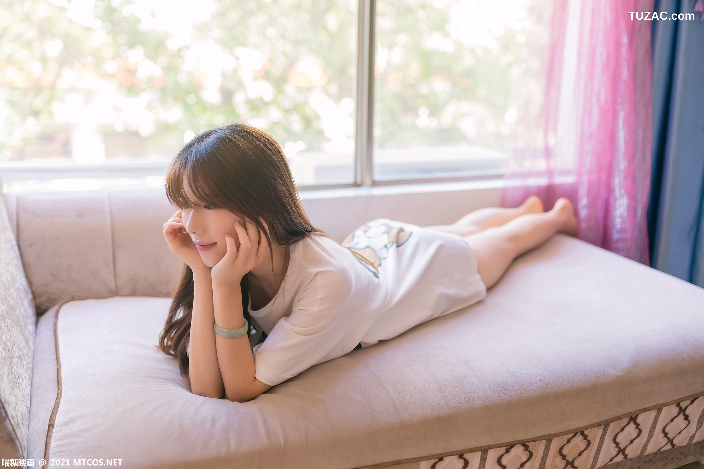 MTCos喵糖映画-Vol.405-《白t少女》