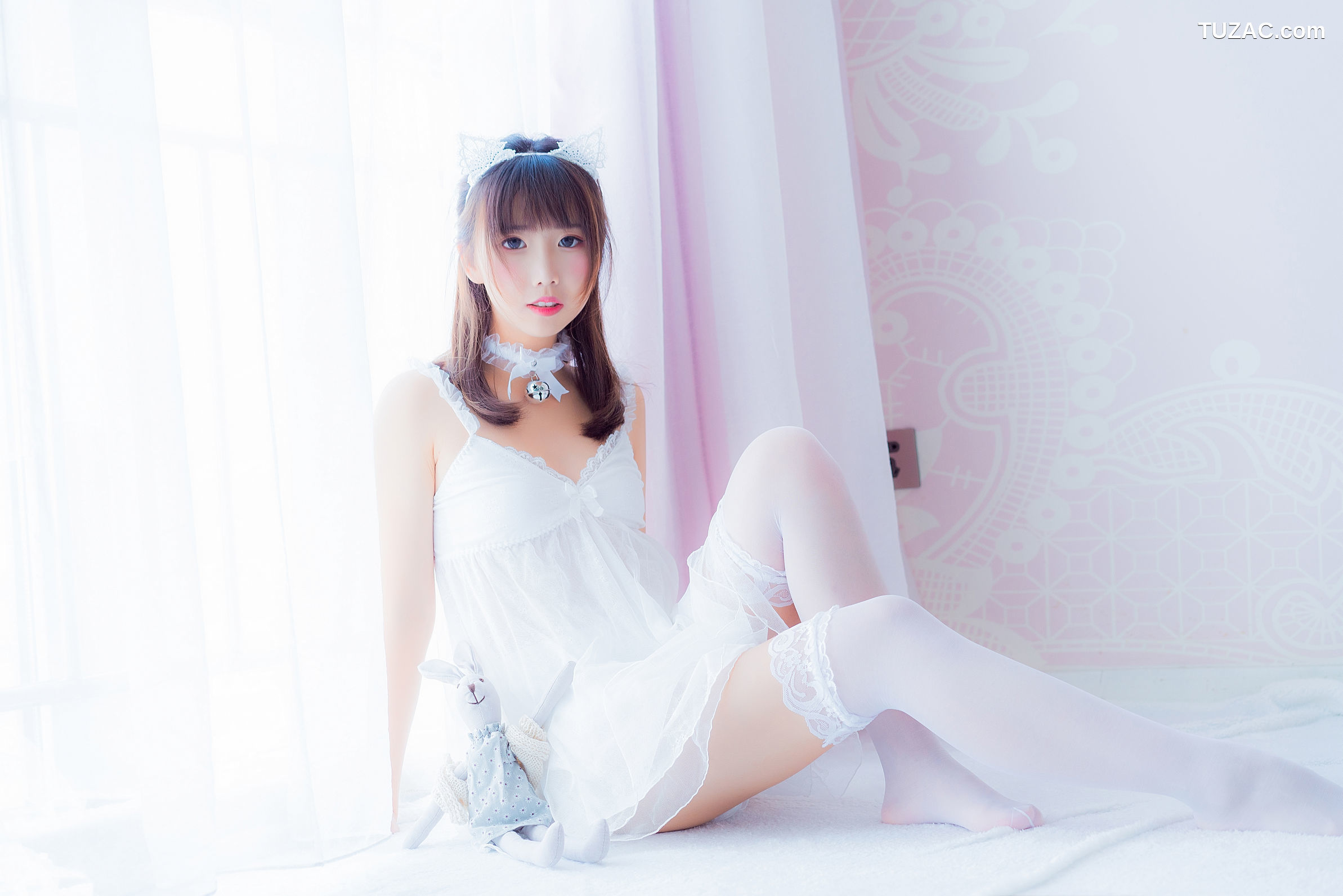 MTCos喵糖映画-Vol.415-《白裙少女》