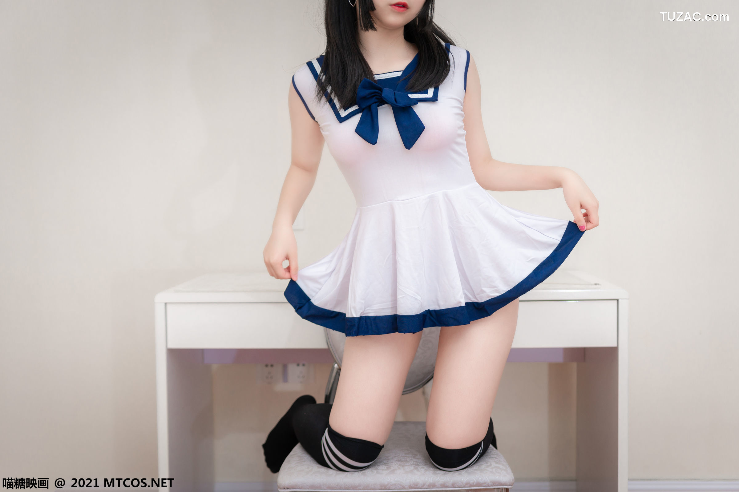 MTCos喵糖映画-Vol.418-《居家水手裙》