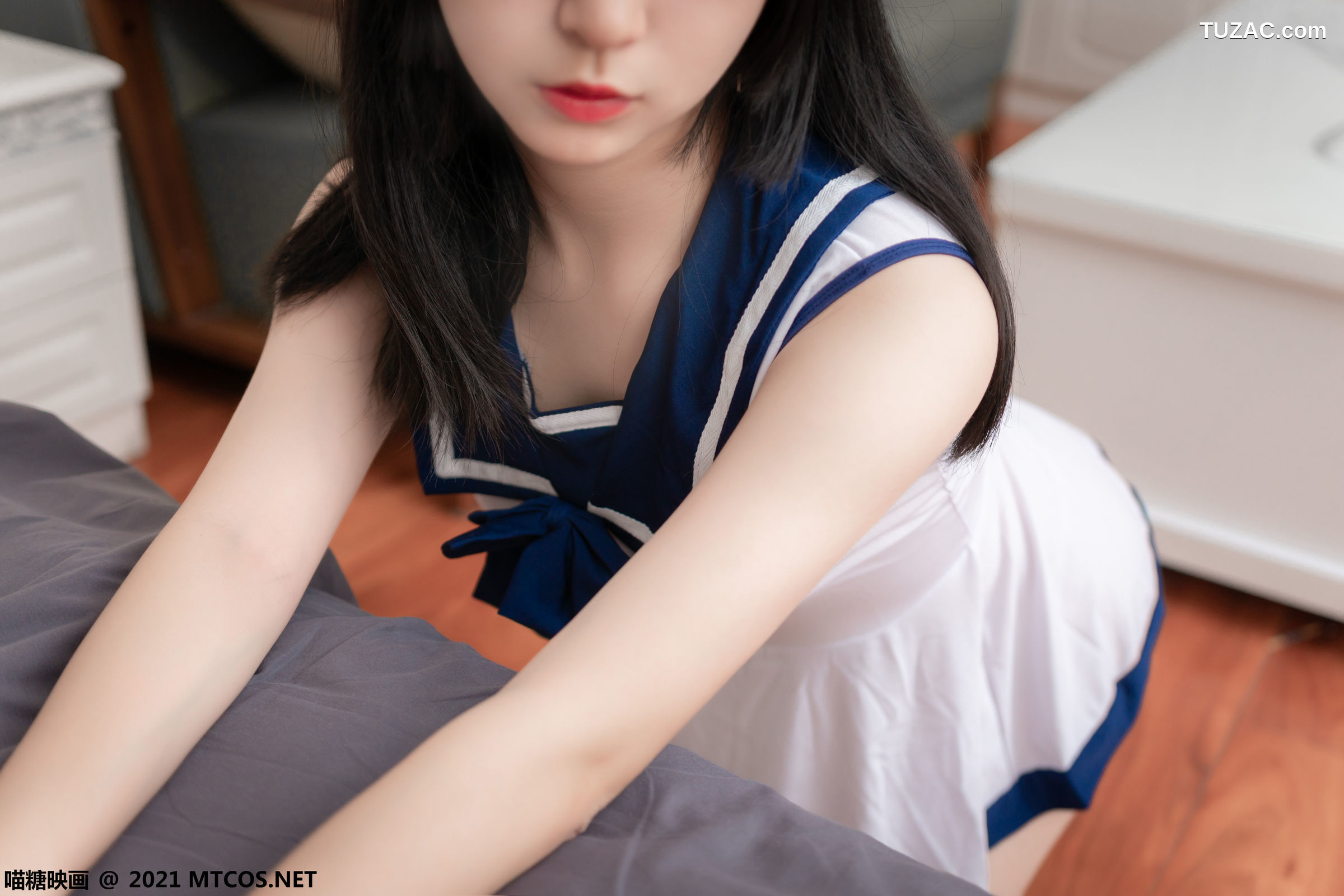 MTCos喵糖映画-Vol.418-《居家水手裙》