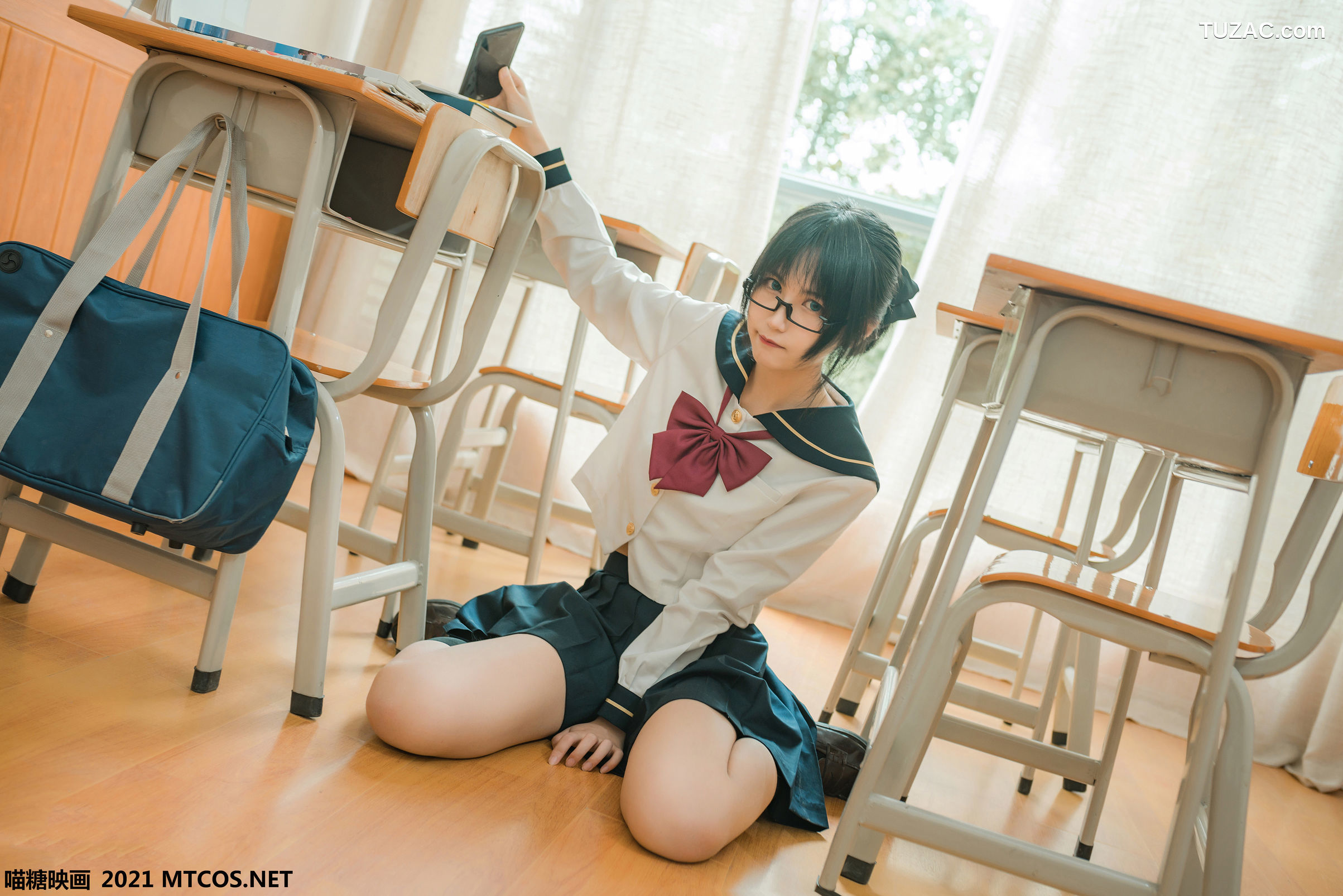 MTCos喵糖映画-Vol.459-《慵懒的jk》