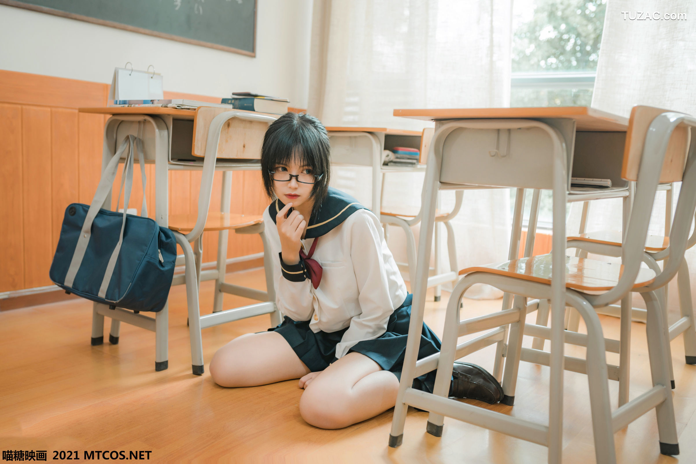 MTCos喵糖映画-Vol.459-《慵懒的jk》