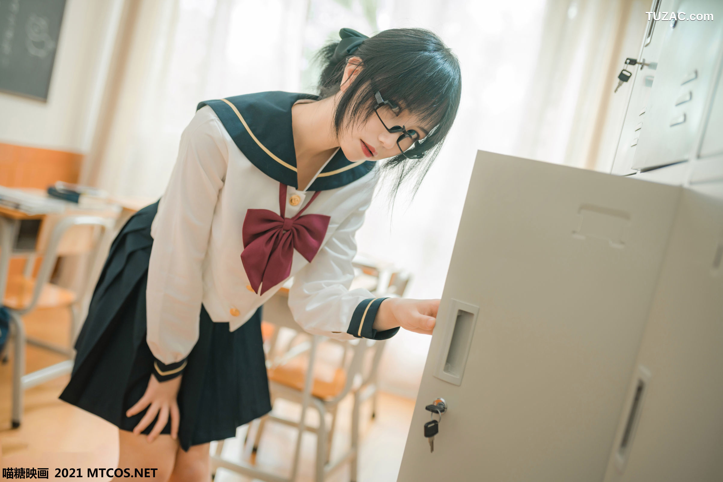 MTCos喵糖映画-Vol.459-《慵懒的jk》