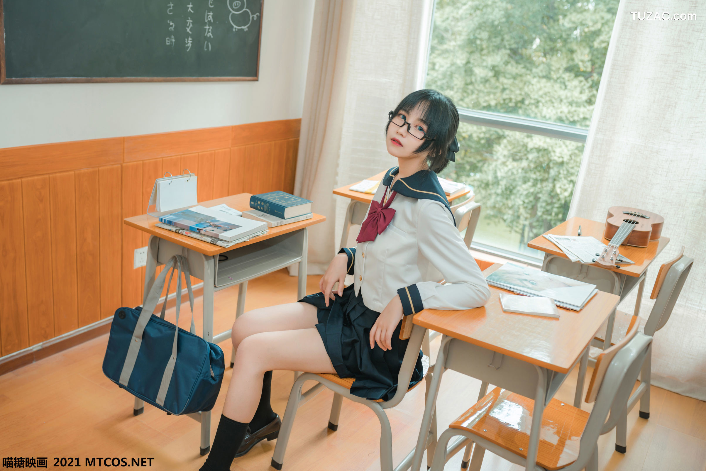 MTCos喵糖映画-Vol.459-《慵懒的jk》