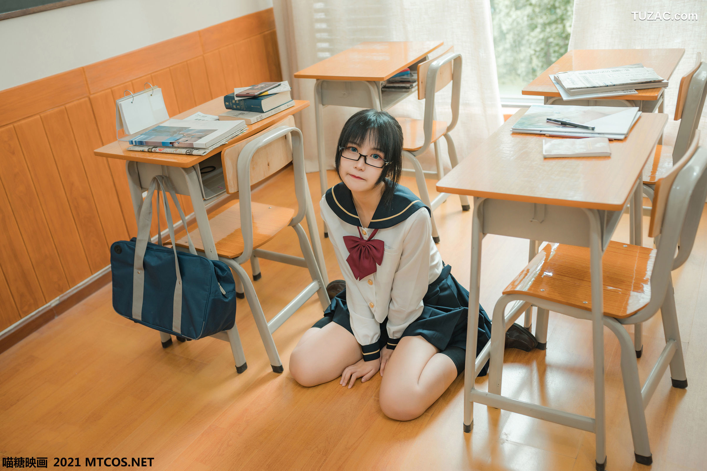 MTCos喵糖映画-Vol.459-《慵懒的jk》