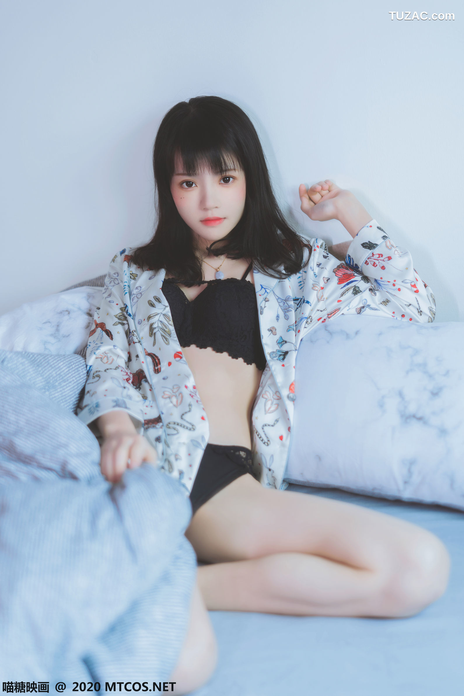 MTCos喵糖映画-YML.002-花色衬衣美少女