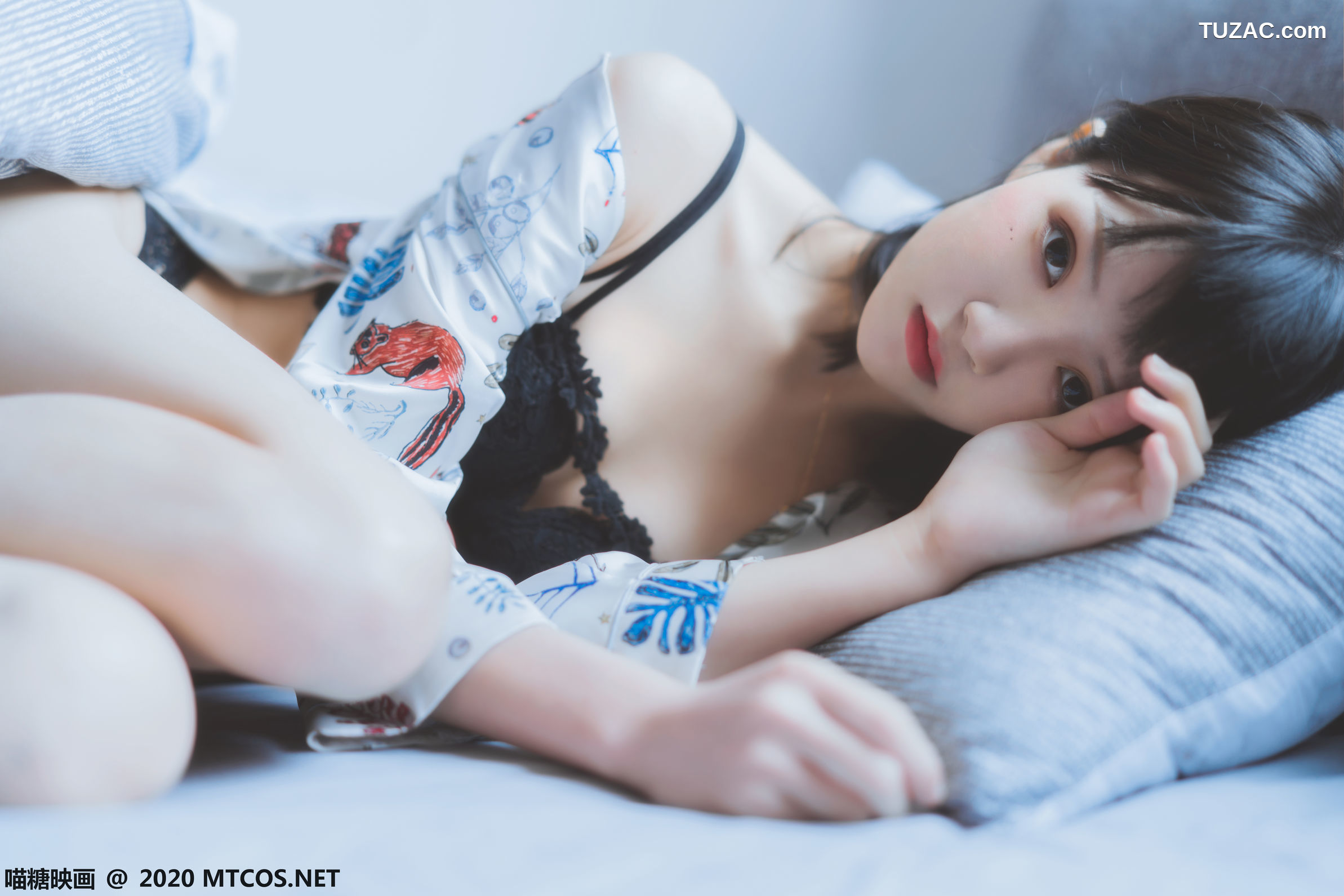 MTCos喵糖映画-YML.002-花色衬衣美少女