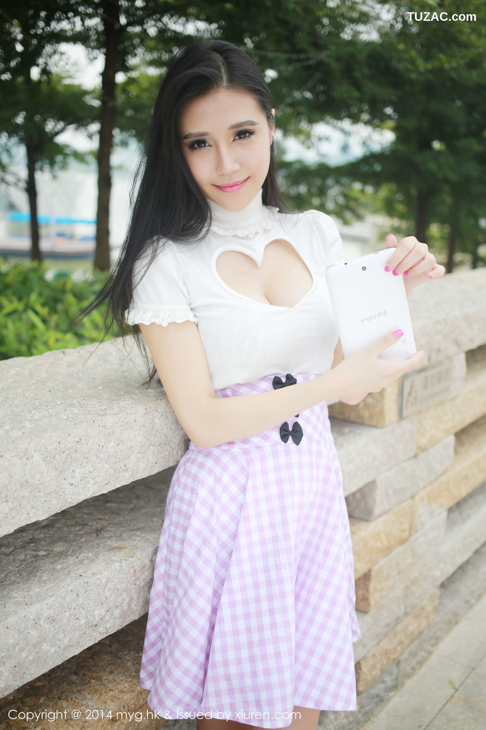 MyGirl美媛馆-018-于大小姐Ayu-《街拍超短裙-可爱内衣》-2014.08.18