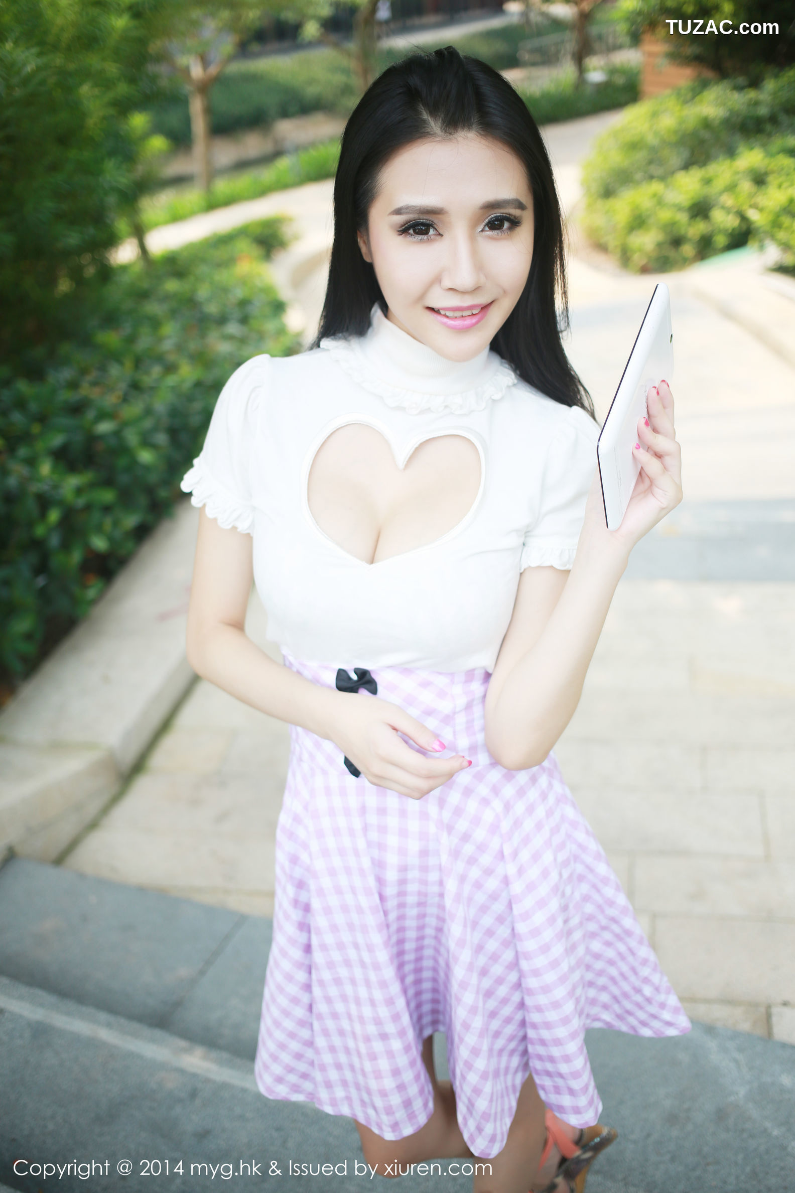 MyGirl美媛馆-018-于大小姐Ayu-《街拍超短裙-可爱内衣》-2014.08.18