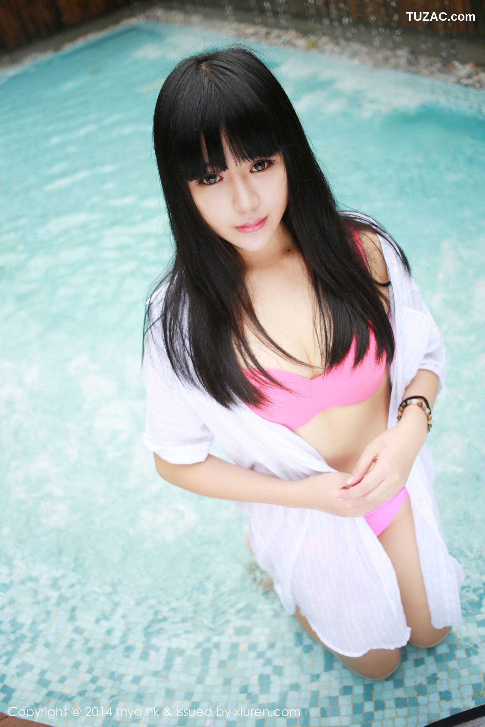 MyGirl美媛馆-022-八宝Icey-《外拍内衣-湿身》-2014.08.20