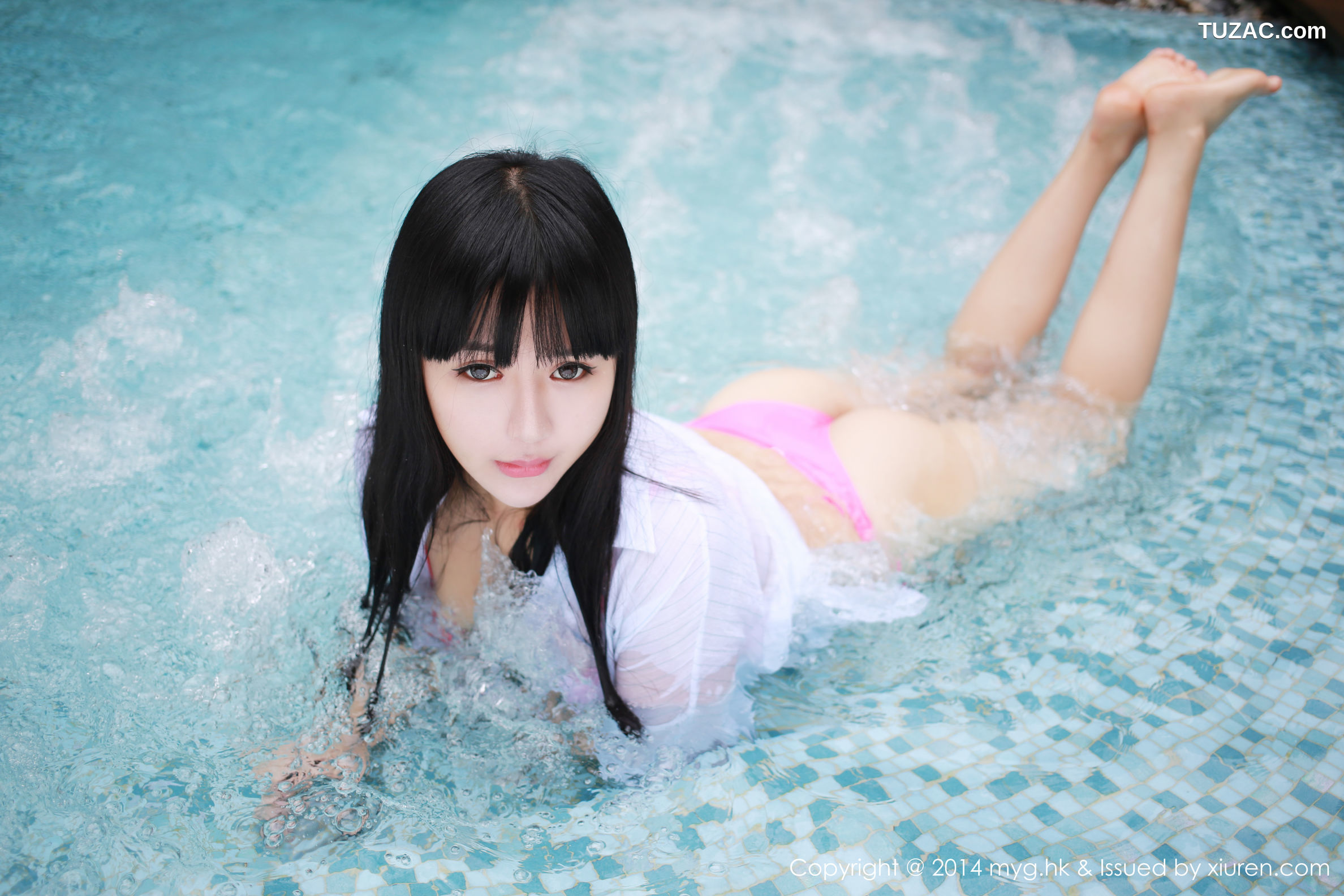 MyGirl美媛馆-022-八宝Icey-《外拍内衣-湿身》-2014.08.20