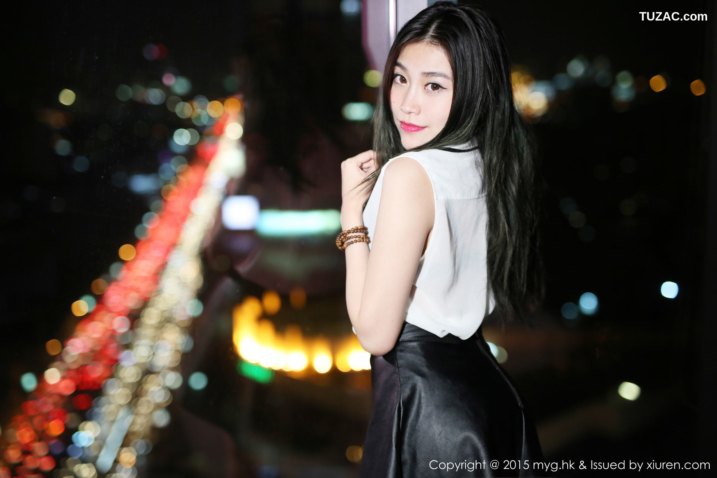 MyGirl美媛馆-090-许诺-《泰国旅拍》性感内衣-圣诞装-2015.01.06