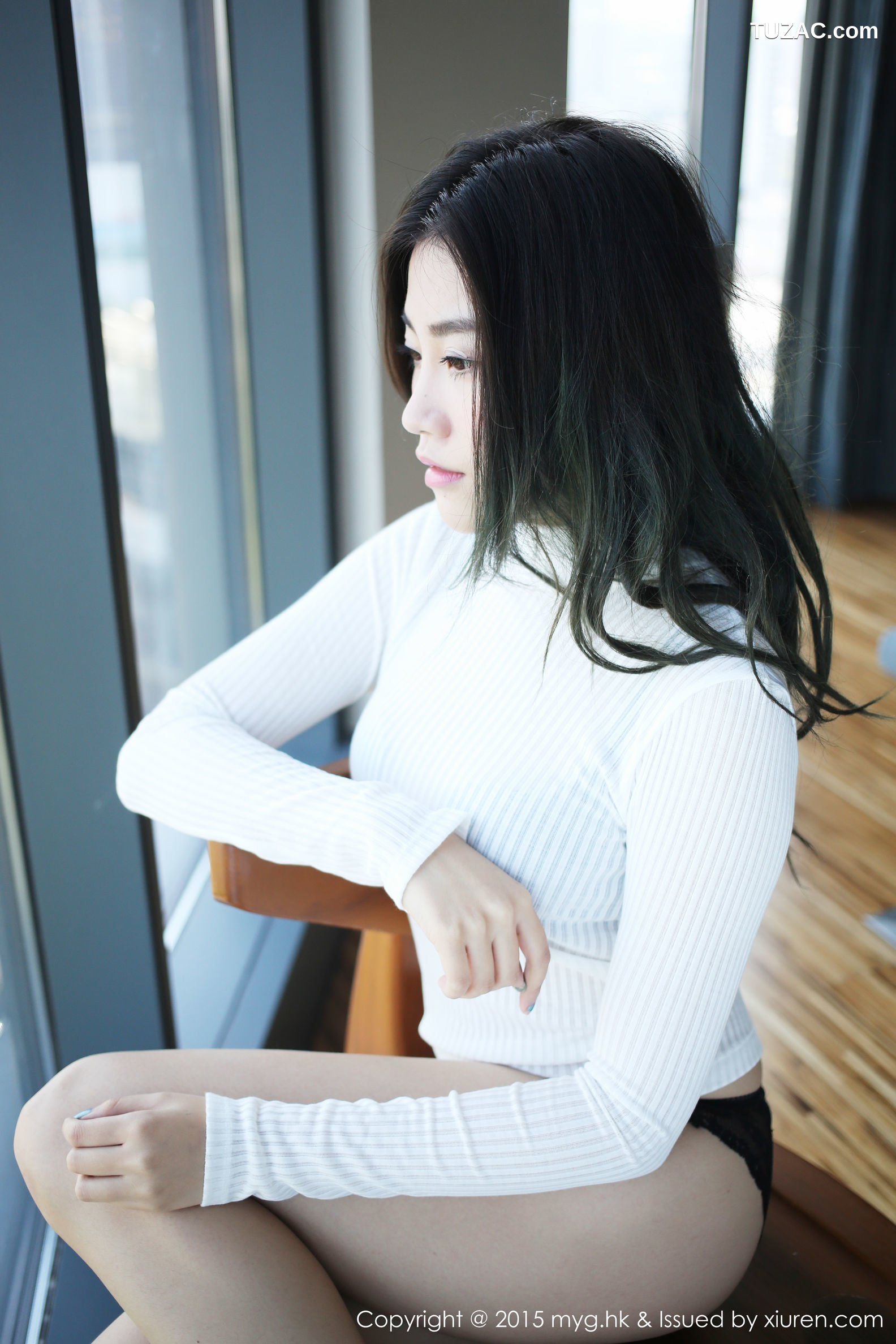 MyGirl美媛馆-090-许诺-《泰国旅拍》性感内衣-圣诞装-2015.01.06