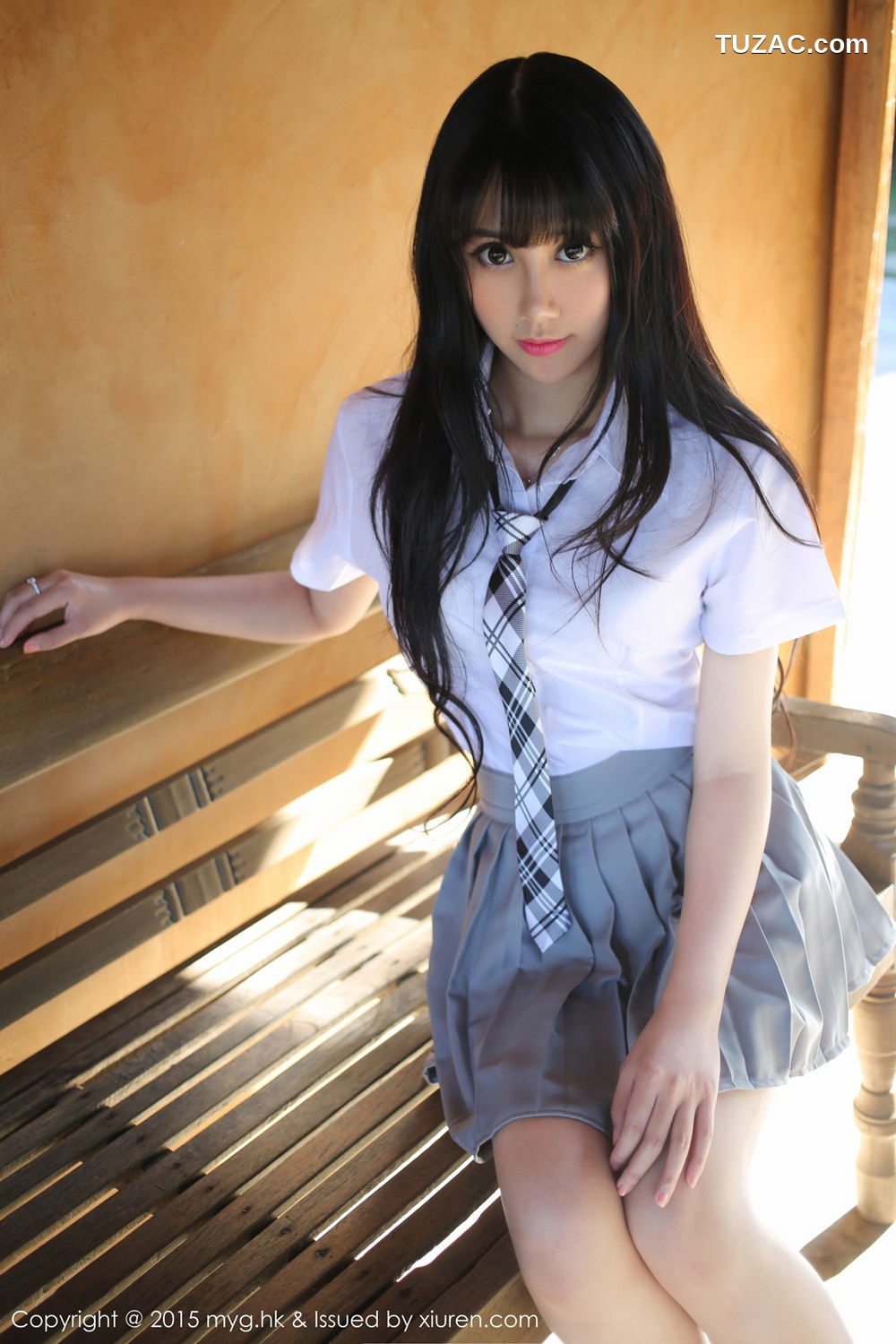 MyGirl美媛馆-096-杨晓青儿-《比基尼-校服外拍》-2015.02.02