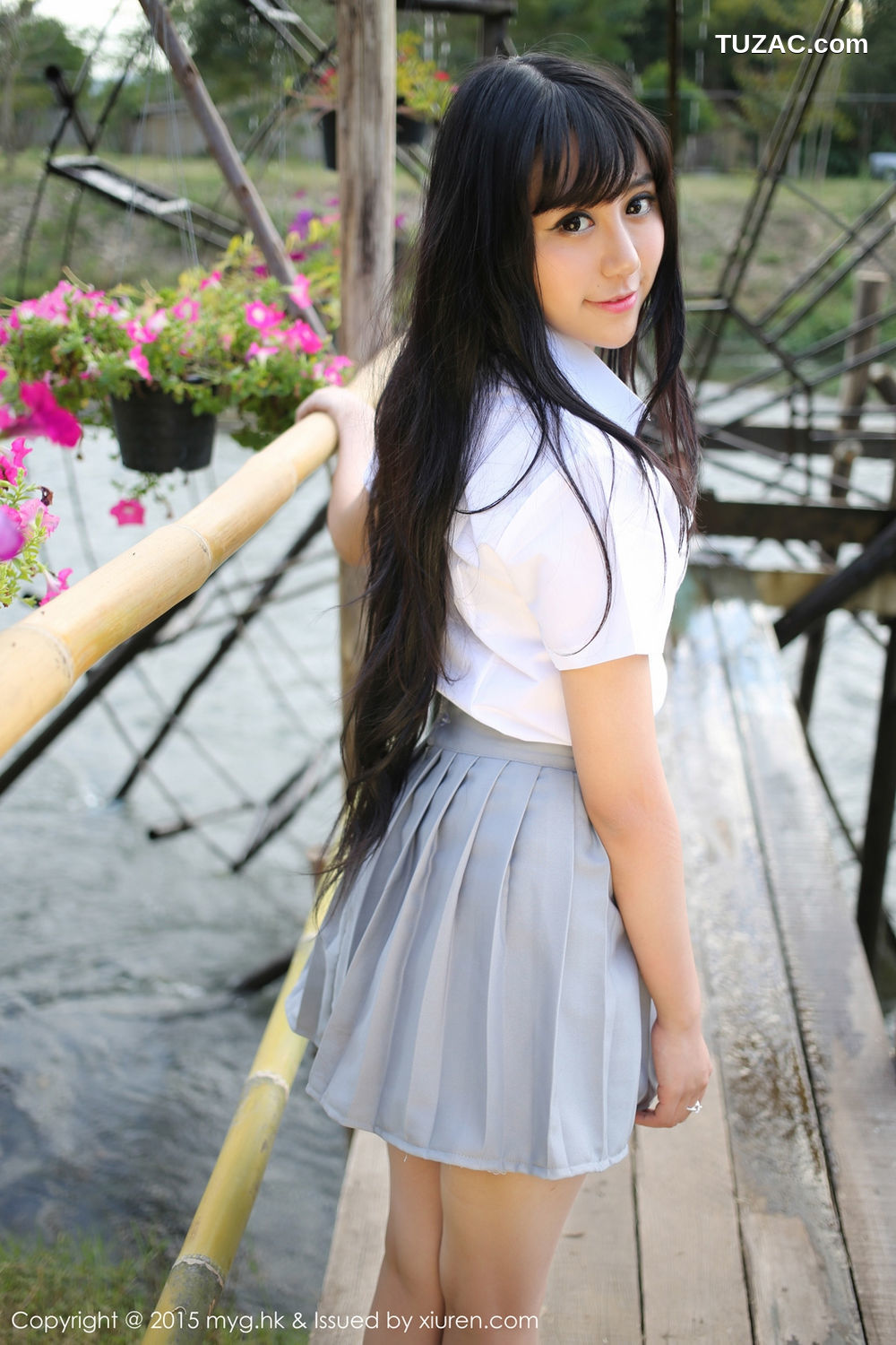 MyGirl美媛馆-096-杨晓青儿-《比基尼-校服外拍》-2015.02.02