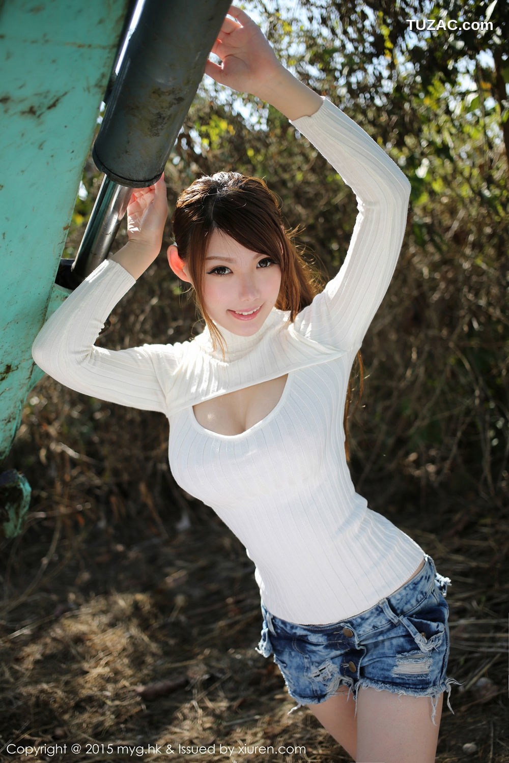 MyGirl美媛馆-097-Mara醬-《泰国旅拍PAi县》热裤妹子-蕾丝泳装-2015.02.03