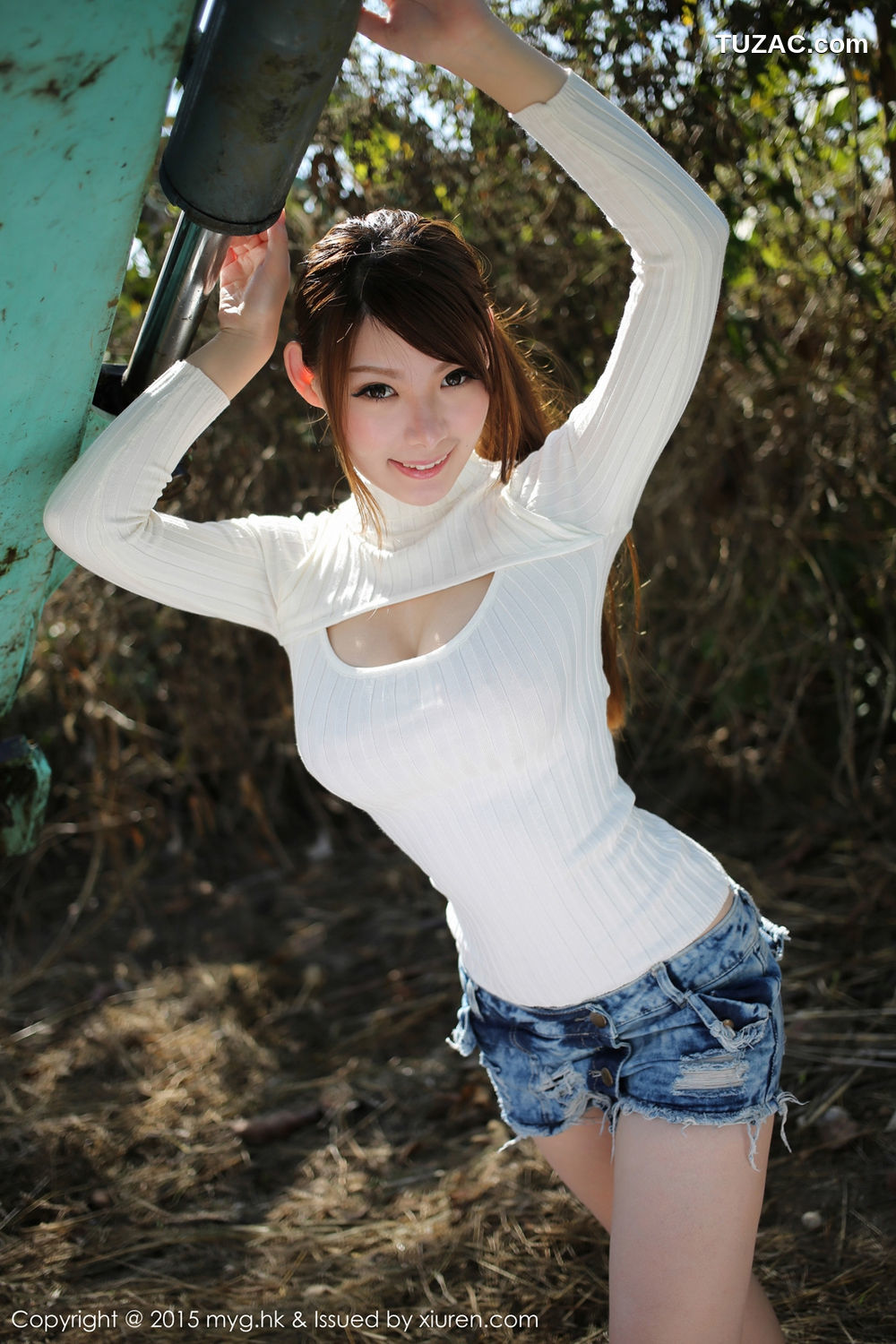 MyGirl美媛馆-097-Mara醬-《泰国旅拍PAi县》热裤妹子-蕾丝泳装-2015.02.03