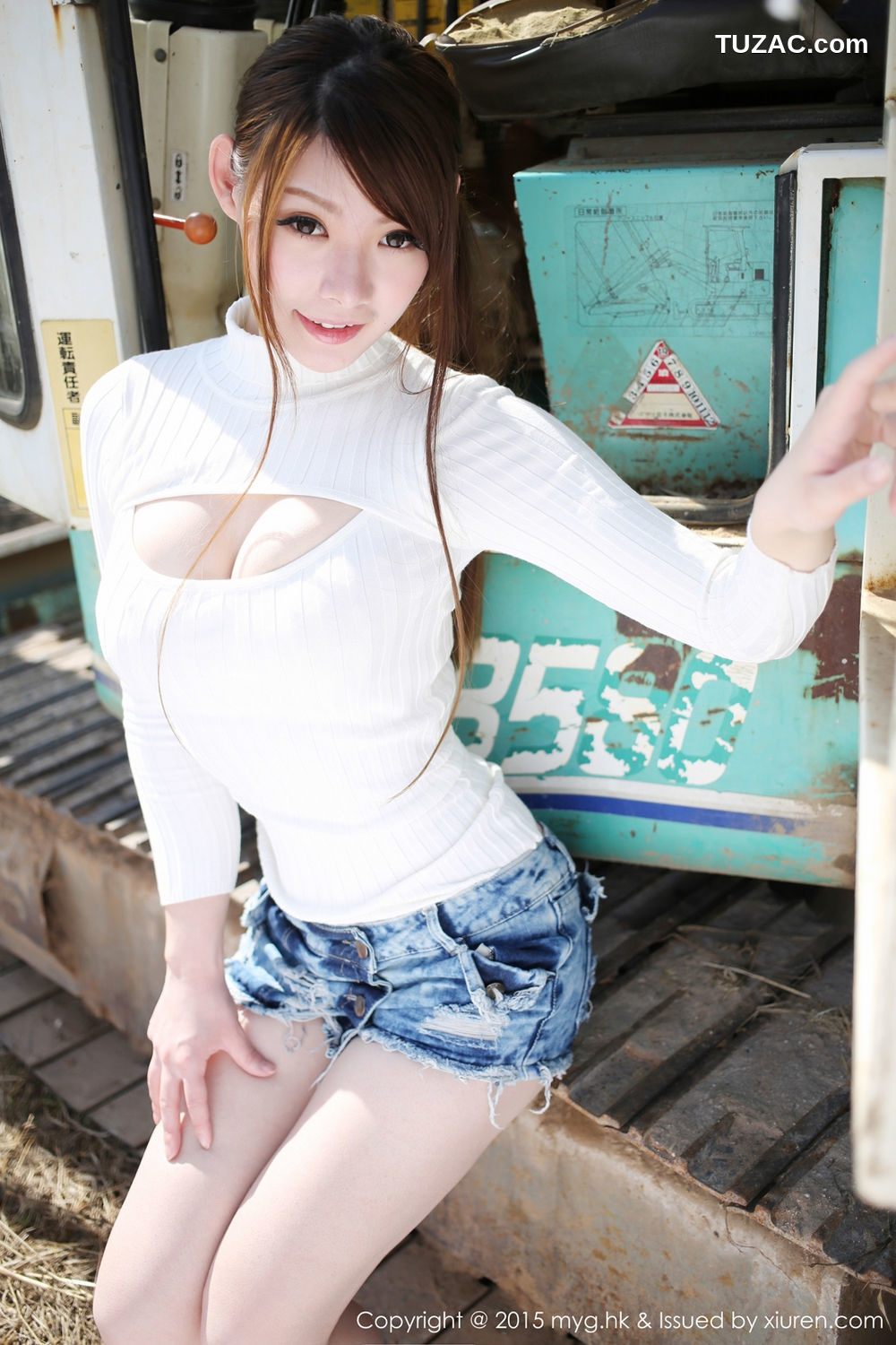 MyGirl美媛馆-097-Mara醬-《泰国旅拍PAi县》热裤妹子-蕾丝泳装-2015.02.03