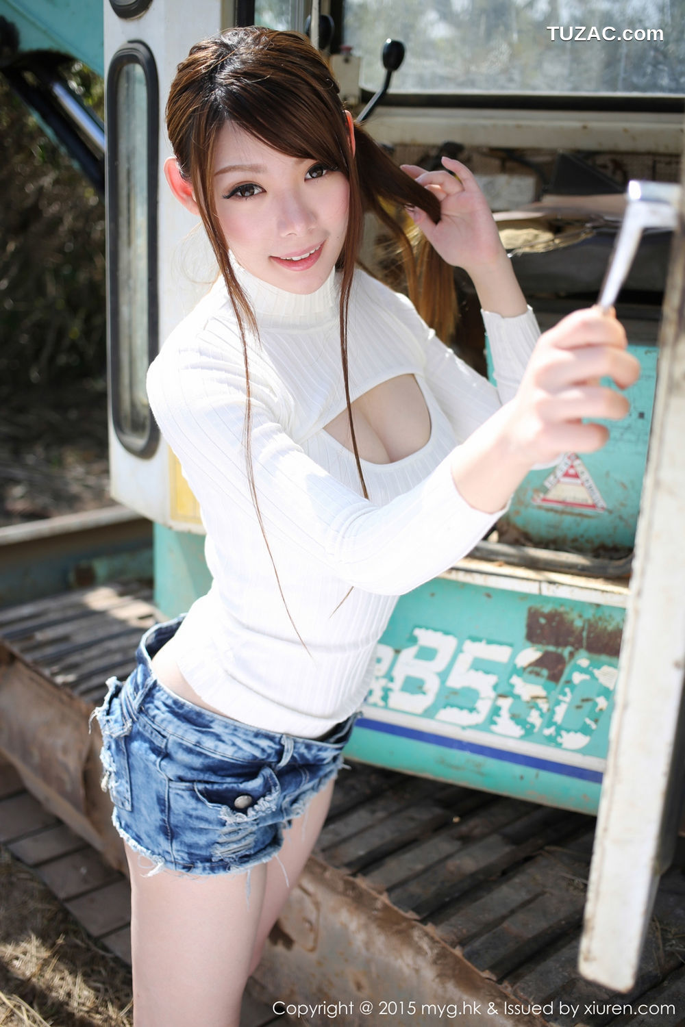 MyGirl美媛馆-097-Mara醬-《泰国旅拍PAi县》热裤妹子-蕾丝泳装-2015.02.03