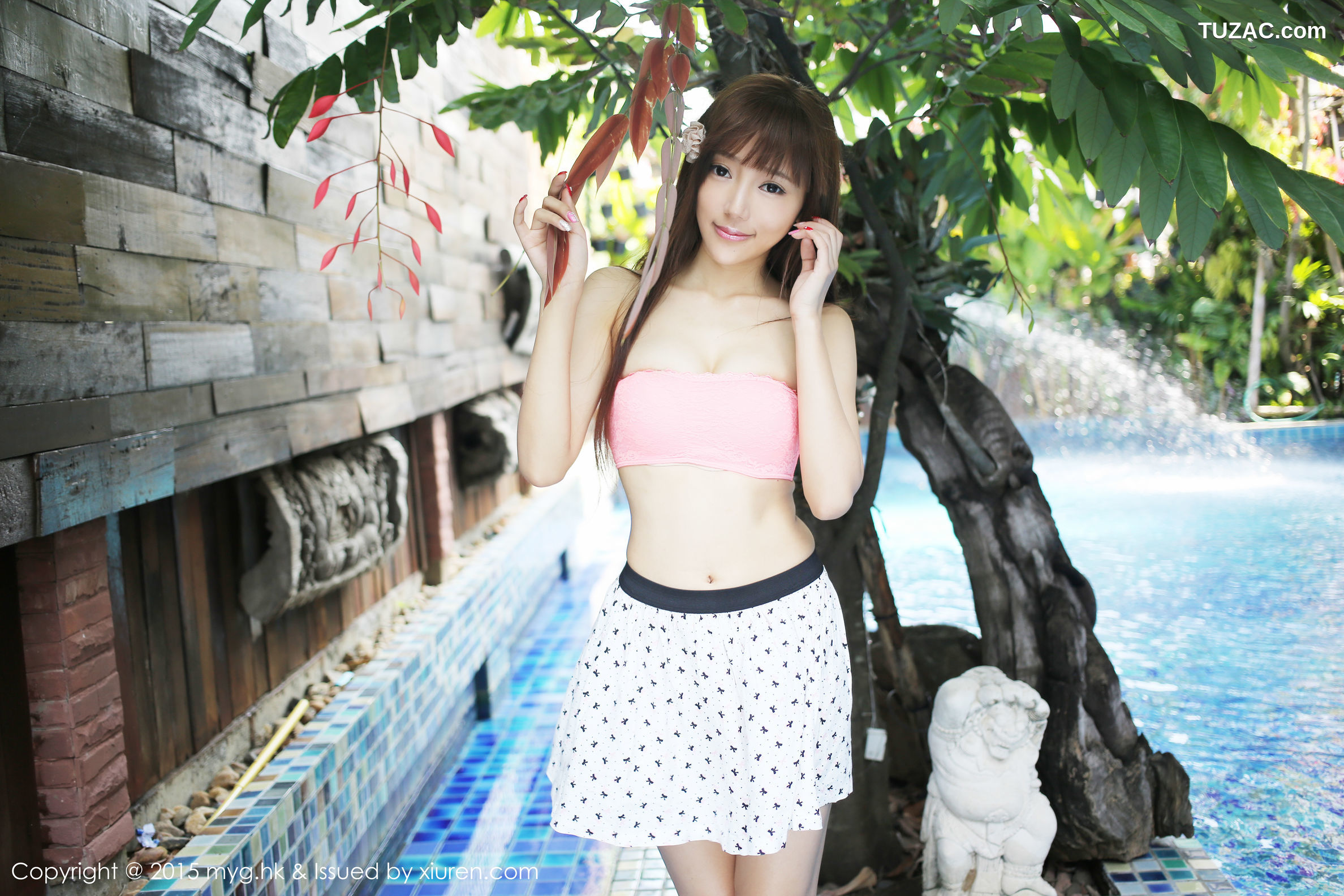 MyGirl美媛馆-098-王馨瑶-《泰国清迈旅拍》清新超短裙系列-2015.02.05