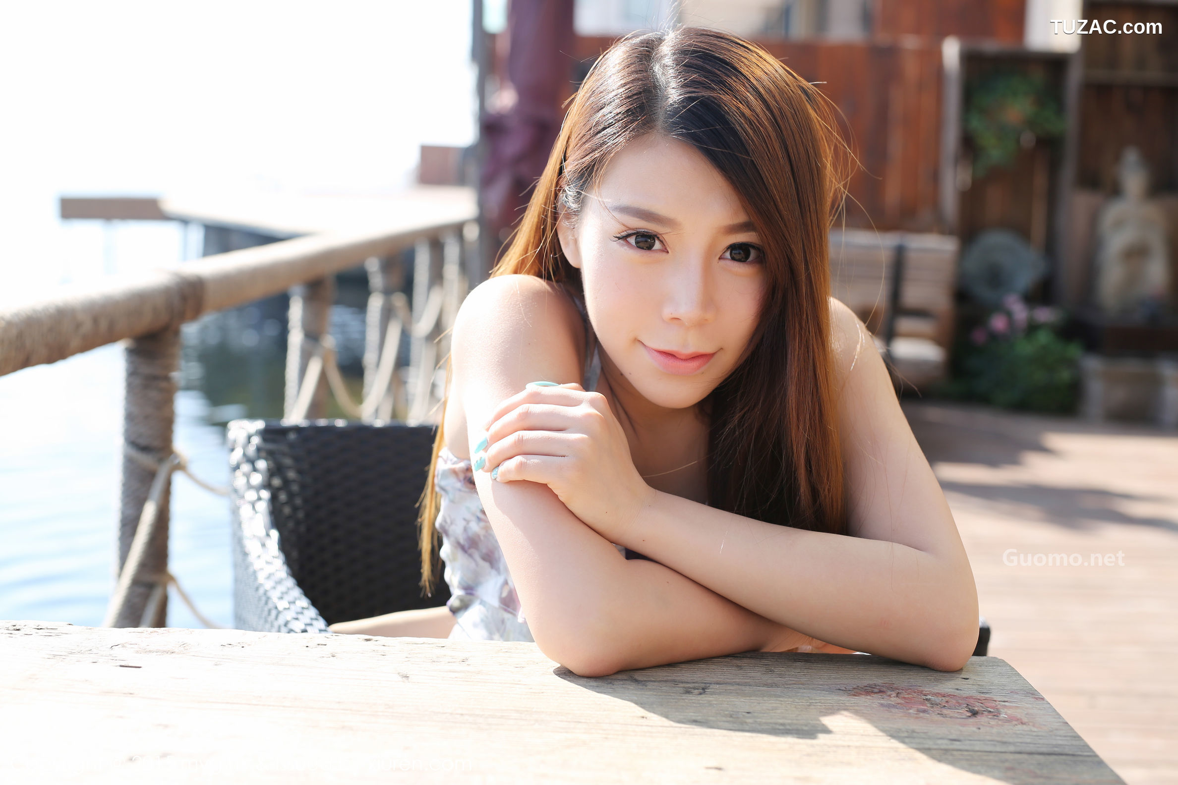 MyGirl美媛馆-106-嘉宝贝儿-《小清新唯美长裙-牛仔装》-2015.03.23