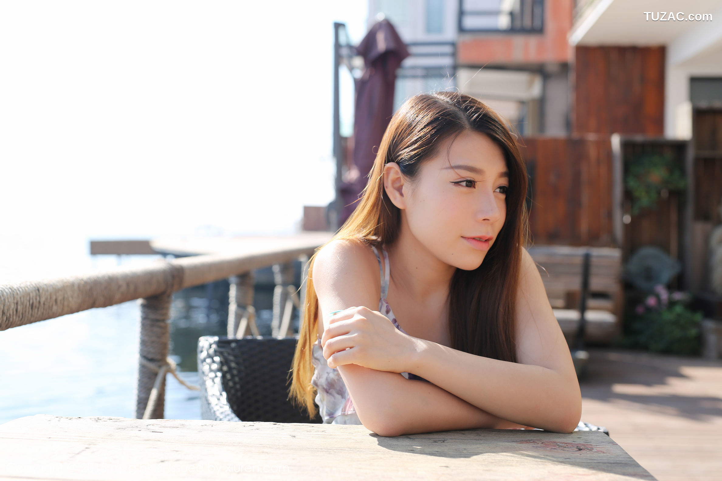 MyGirl美媛馆-106-嘉宝贝儿-《小清新唯美长裙-牛仔装》-2015.03.23