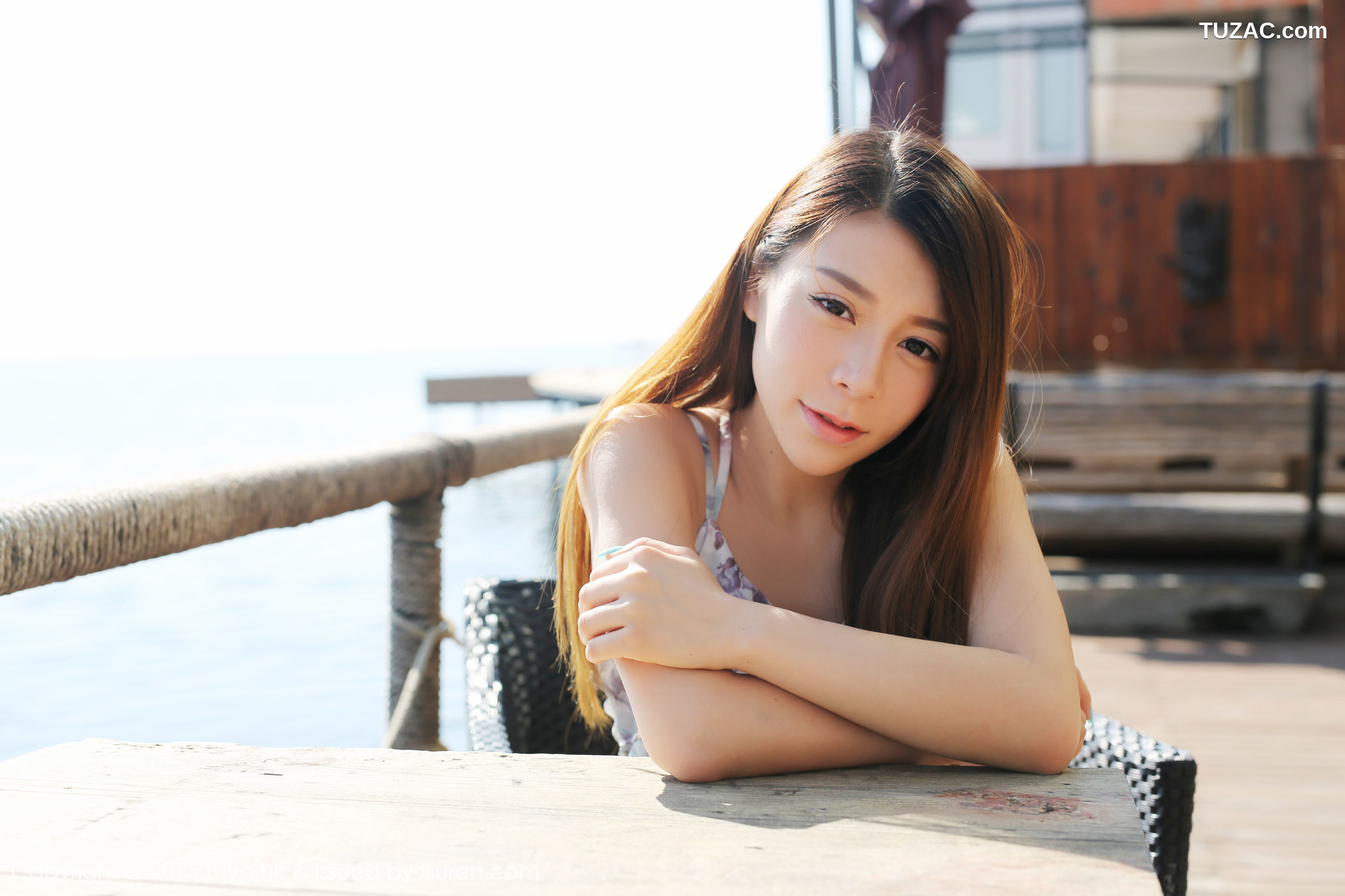 MyGirl美媛馆-106-嘉宝贝儿-《小清新唯美长裙-牛仔装》-2015.03.23