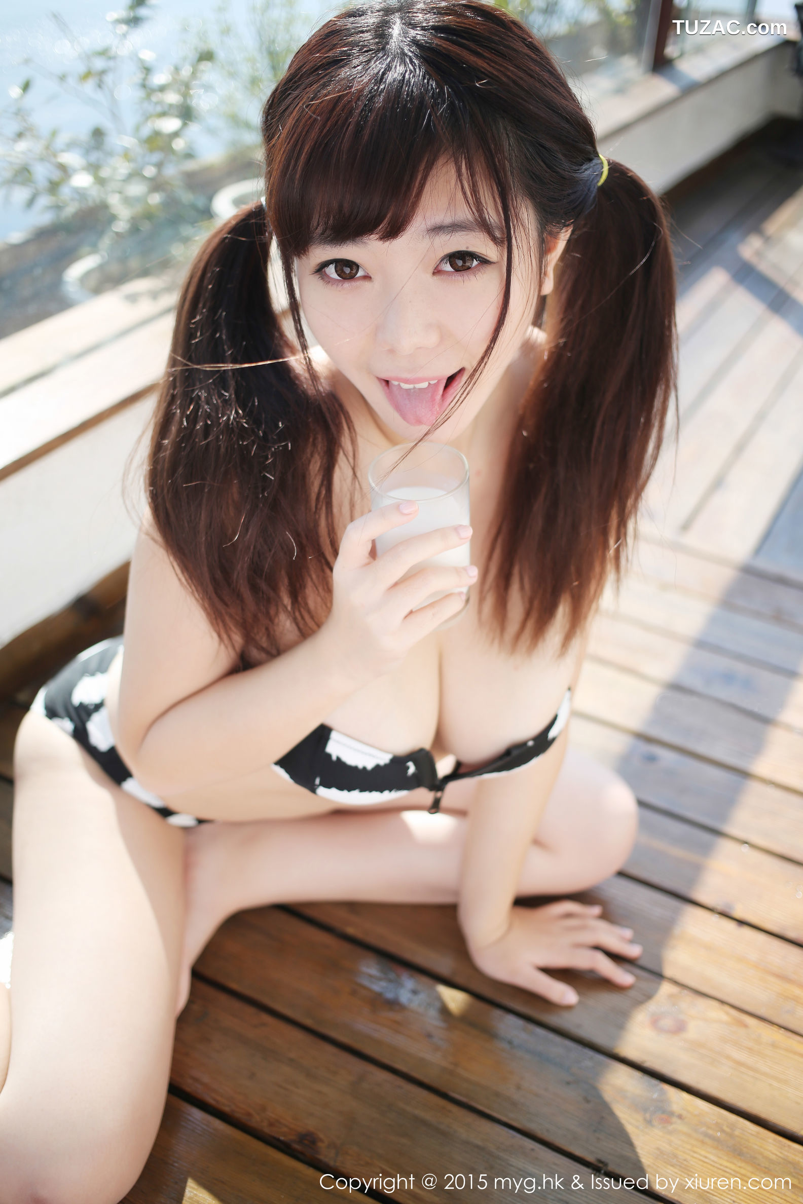 MyGirl美媛馆-109-刘飞儿Faye-《户外牛奶篇-室内性感皮裤篇！》-2015.03.27