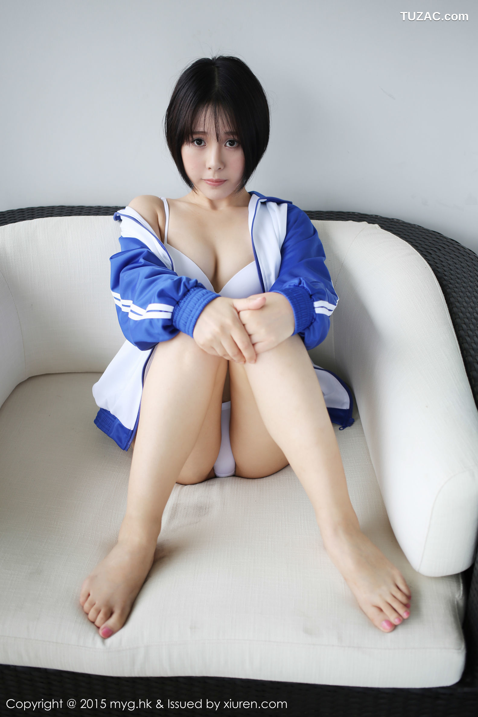 MyGirl美媛馆-153-艾莉-《衬衫-校服诱惑》-2015.09.26