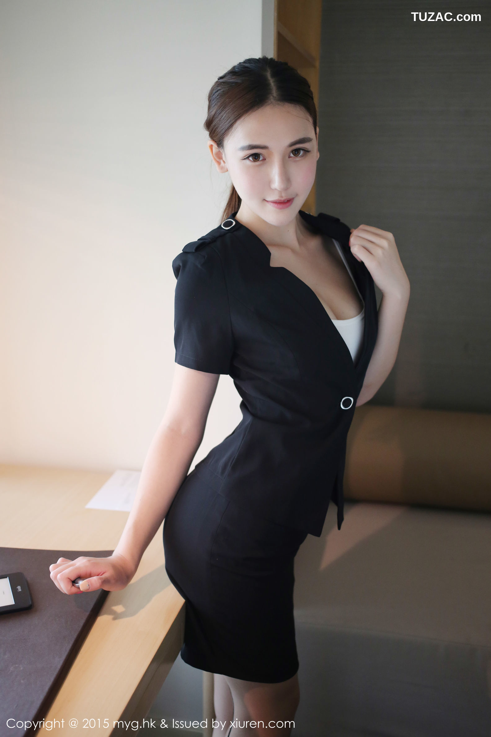 MyGirl美媛馆-161-熊吖Bobo-《老师制服诱惑》-2015.10.12