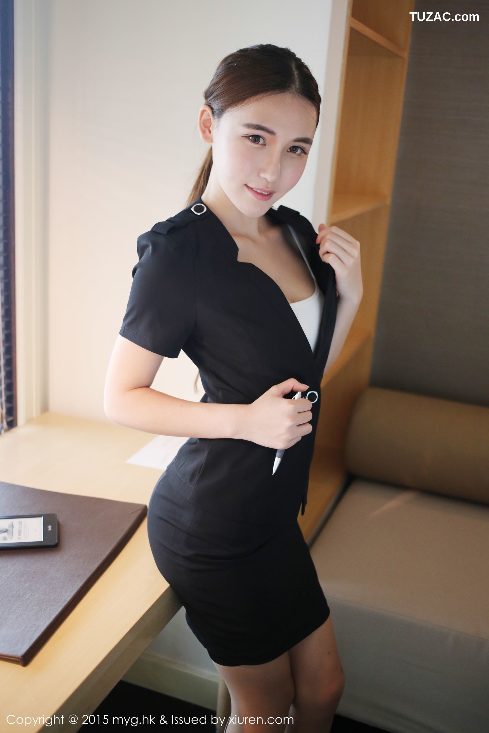 MyGirl美媛馆-161-熊吖Bobo-《老师制服诱惑》-2015.10.12