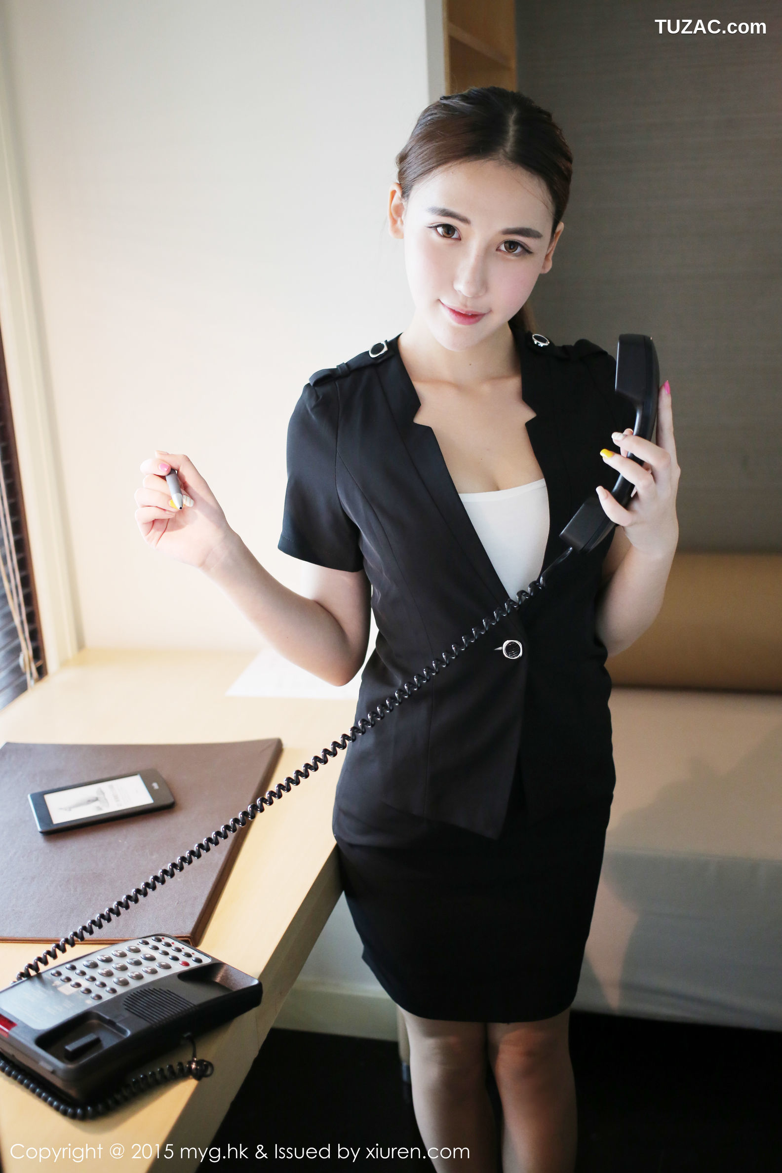 MyGirl美媛馆-161-熊吖Bobo-《老师制服诱惑》-2015.10.12