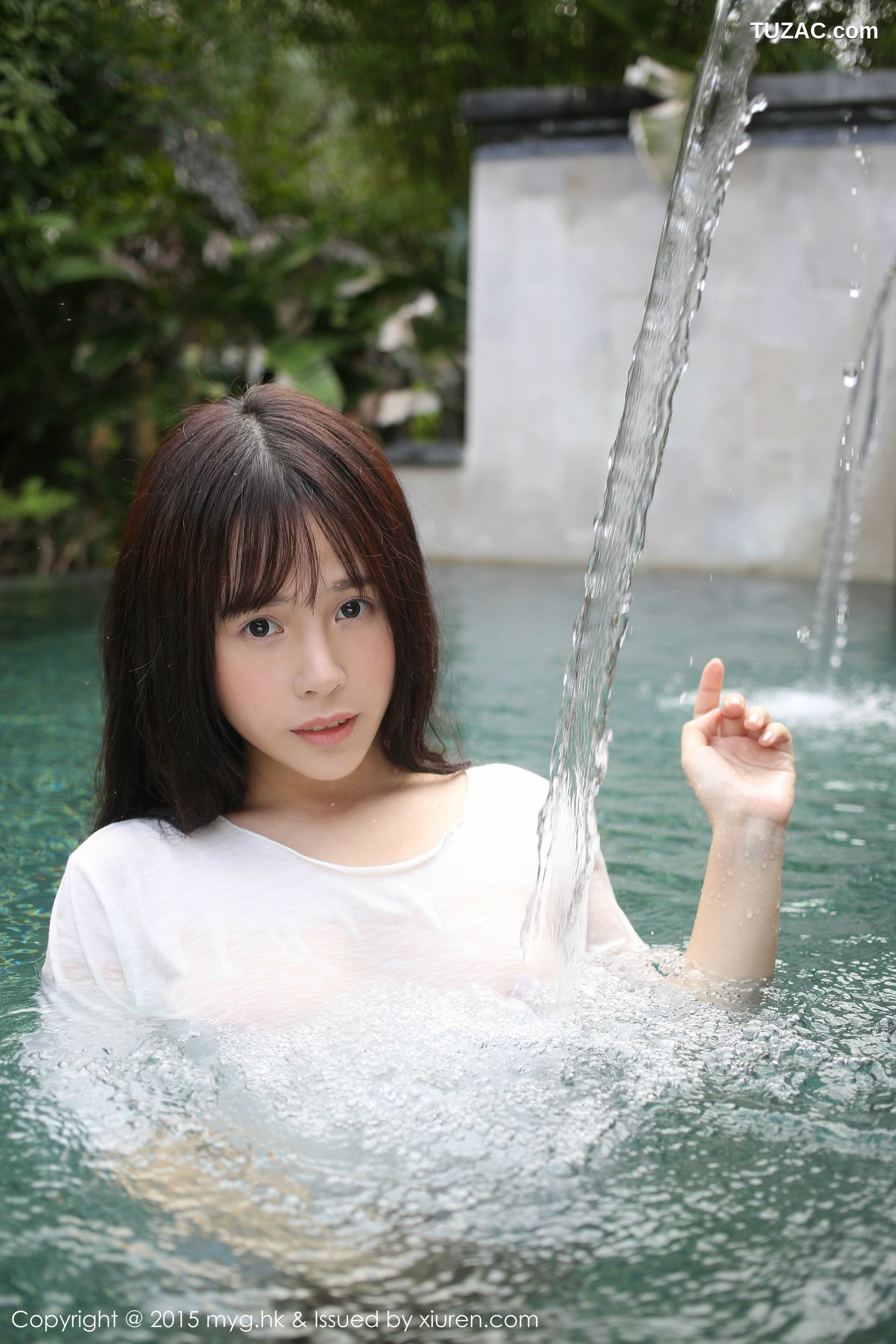 MyGirl美媛馆-180-艾莉-《泳池湿身》-2015.12.02
