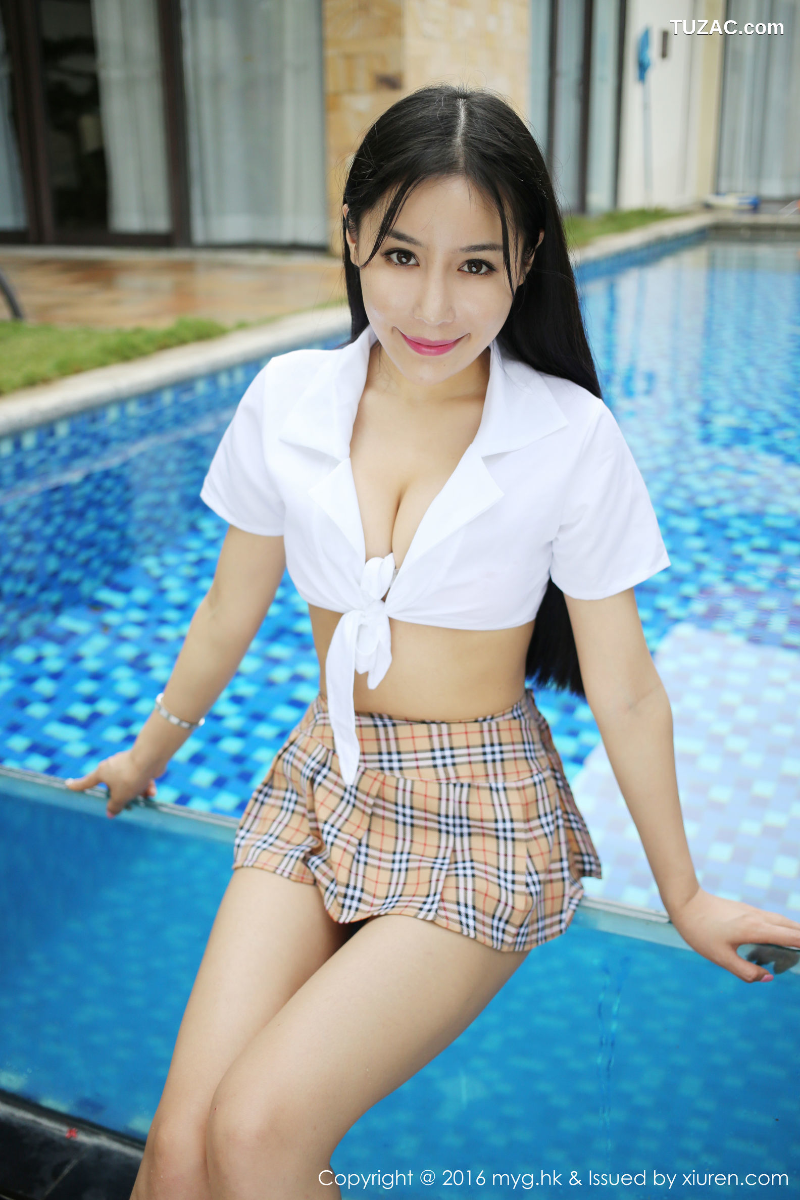 MyGirl美媛馆-190-田芯娜Angel-《性感美臀-精致长相-完美身材S曲线》-2016.01.27