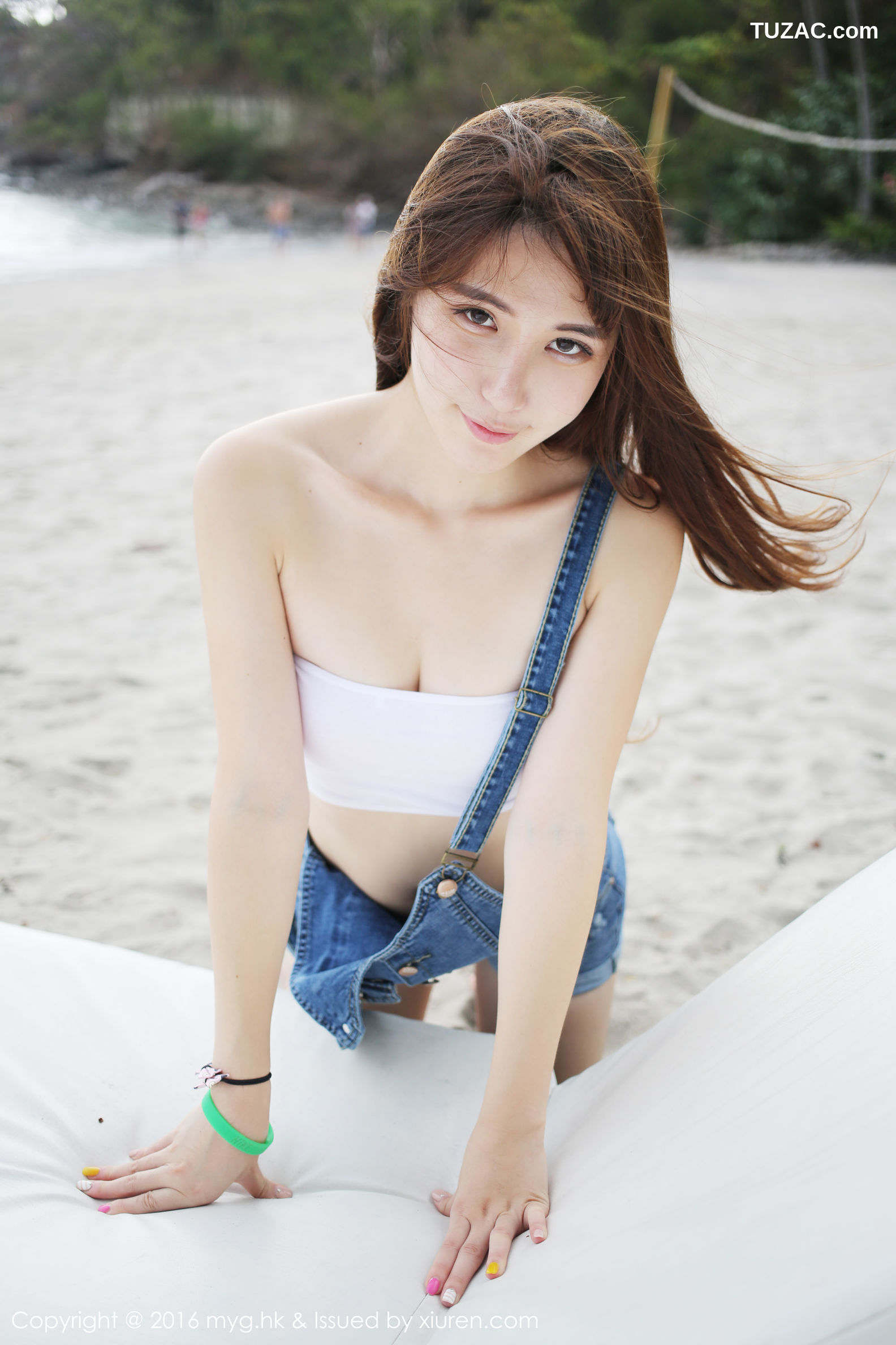 MyGirl美媛馆-191-熊吖Bobo-《龙目岛旅拍》海滩唯美清新系列-2016.02.13