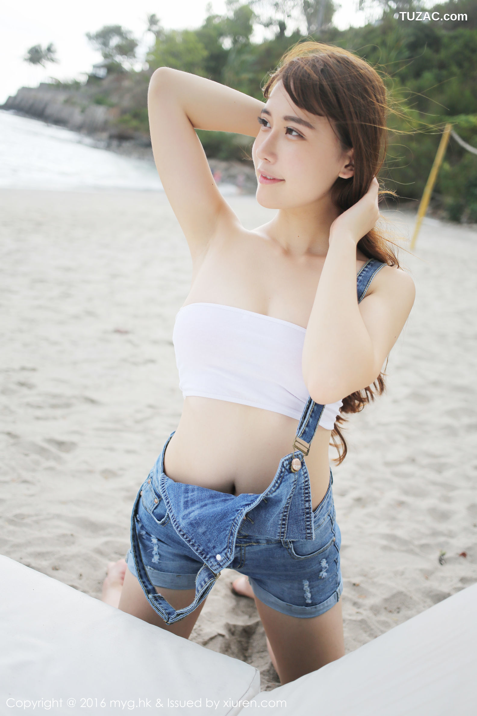 MyGirl美媛馆-191-熊吖Bobo-《龙目岛旅拍》海滩唯美清新系列-2016.02.13