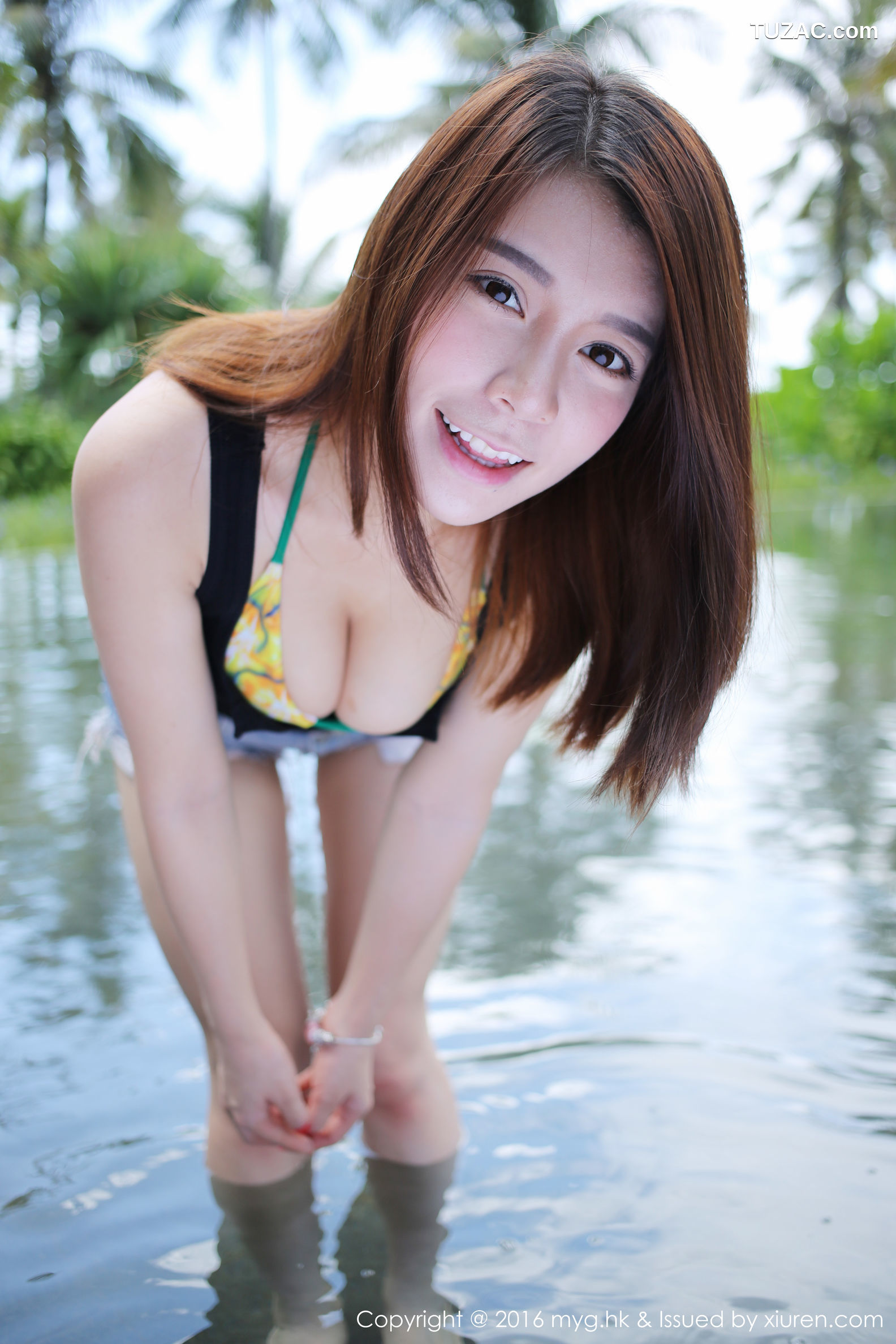 MyGirl美媛馆-227-嘉宝贝儿-《三亚旅拍》比基尼-热裤-2016.09.14