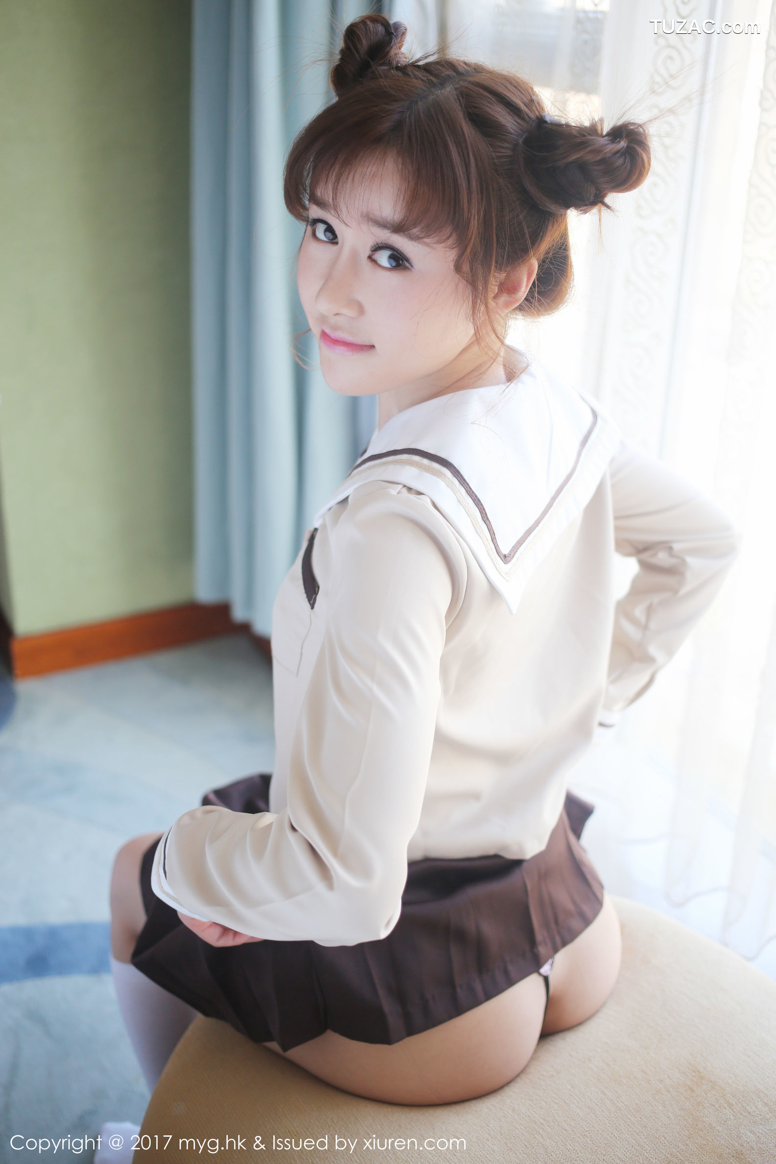 MyGirl美媛馆-247-小珂luka-制服写真呆萌又性感-2017.05.03