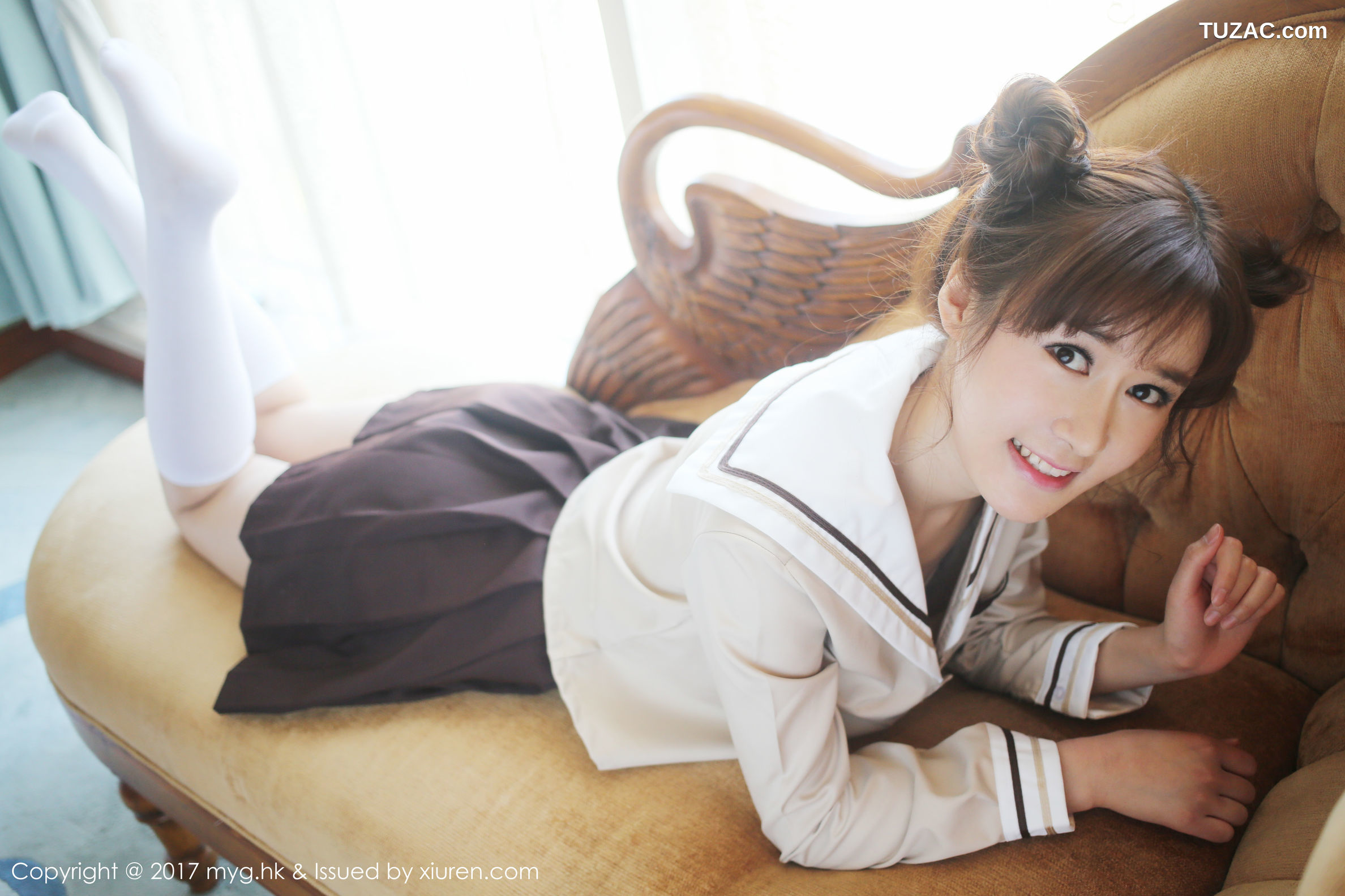 MyGirl美媛馆-247-小珂luka-制服写真呆萌又性感-2017.05.03